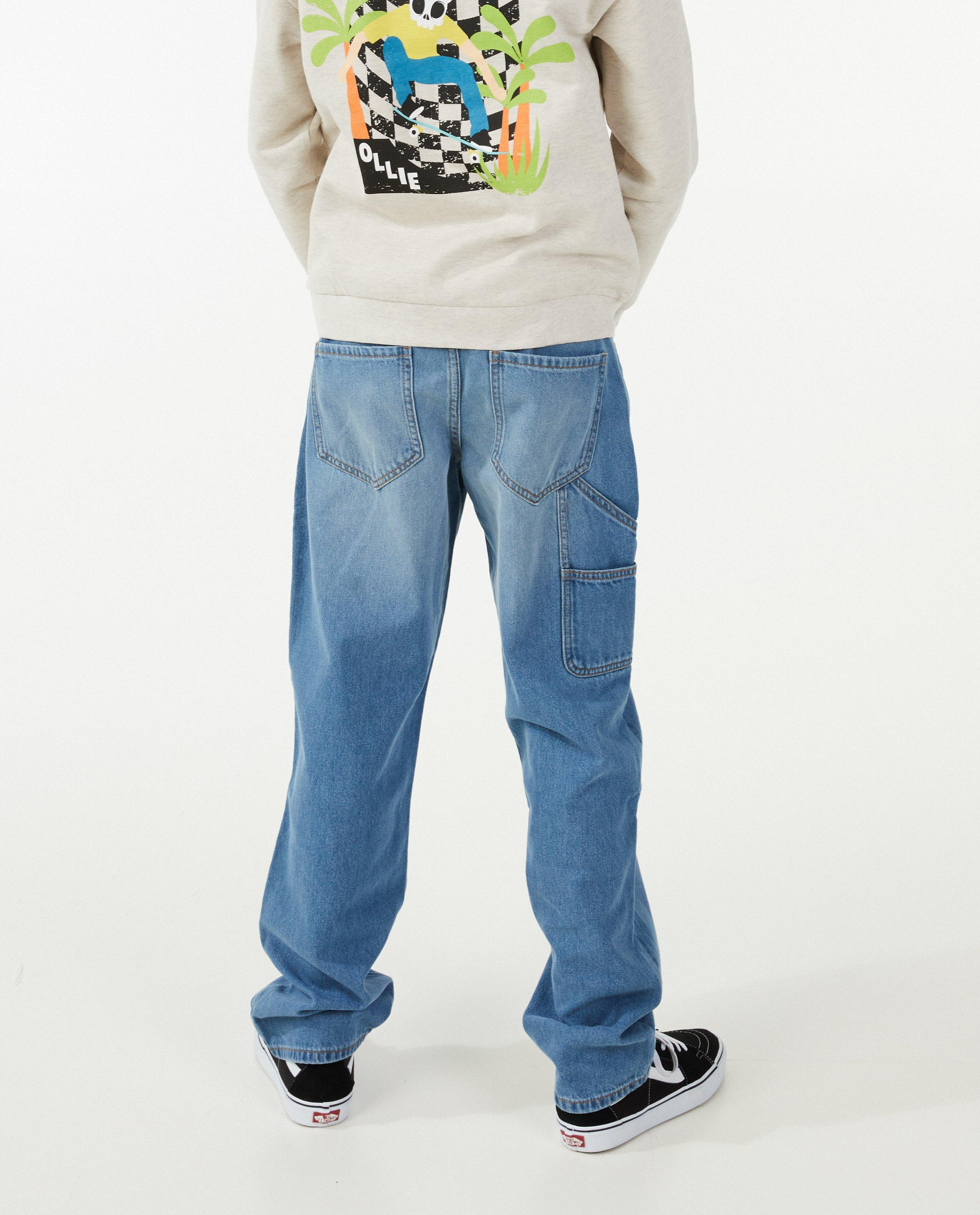 Jeans - Blauwe jeans, skate fit