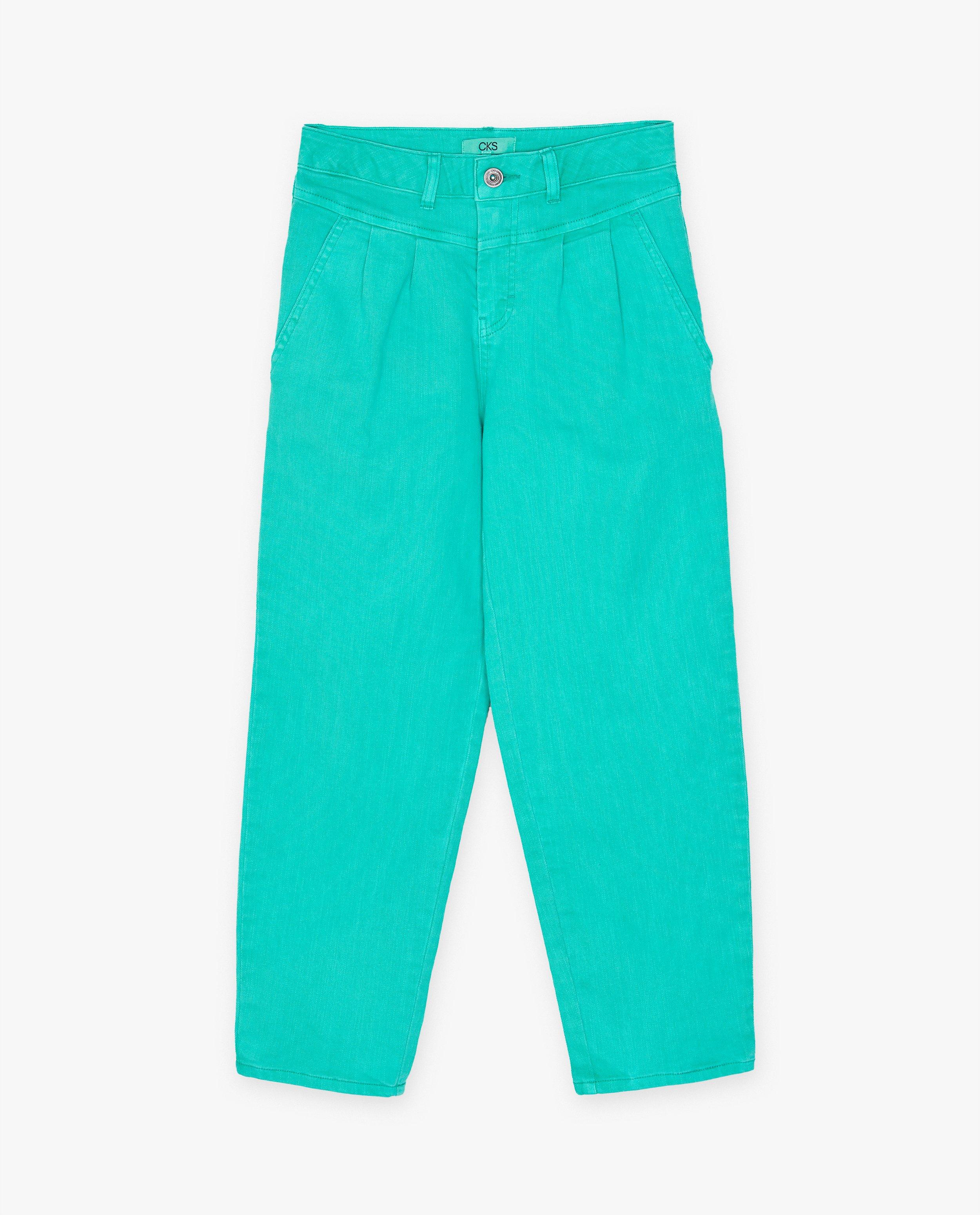 Jeans - Jeans vert-bleu