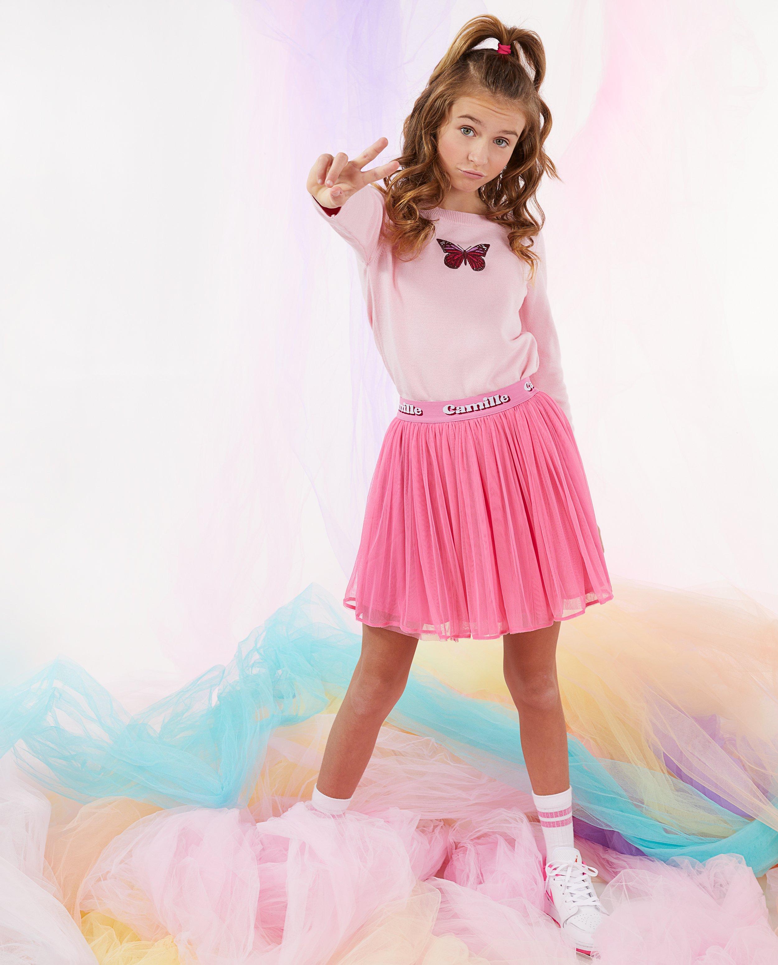 Roze rok met tule - null - CAMILLE