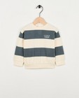 Sponzen sweater met strepen - null - Cuddles and Smiles