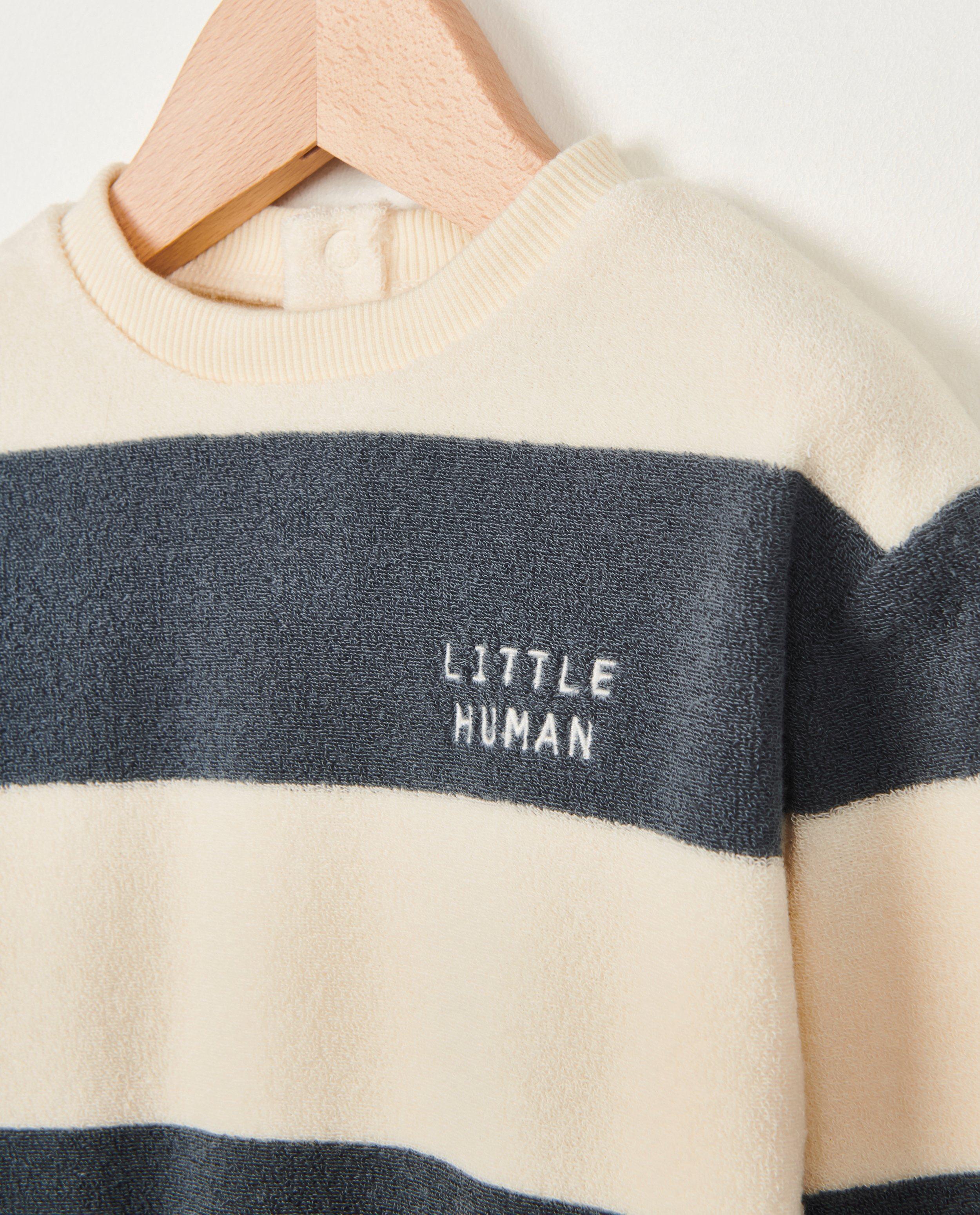 Sweaters - Sponzen sweater met strepen