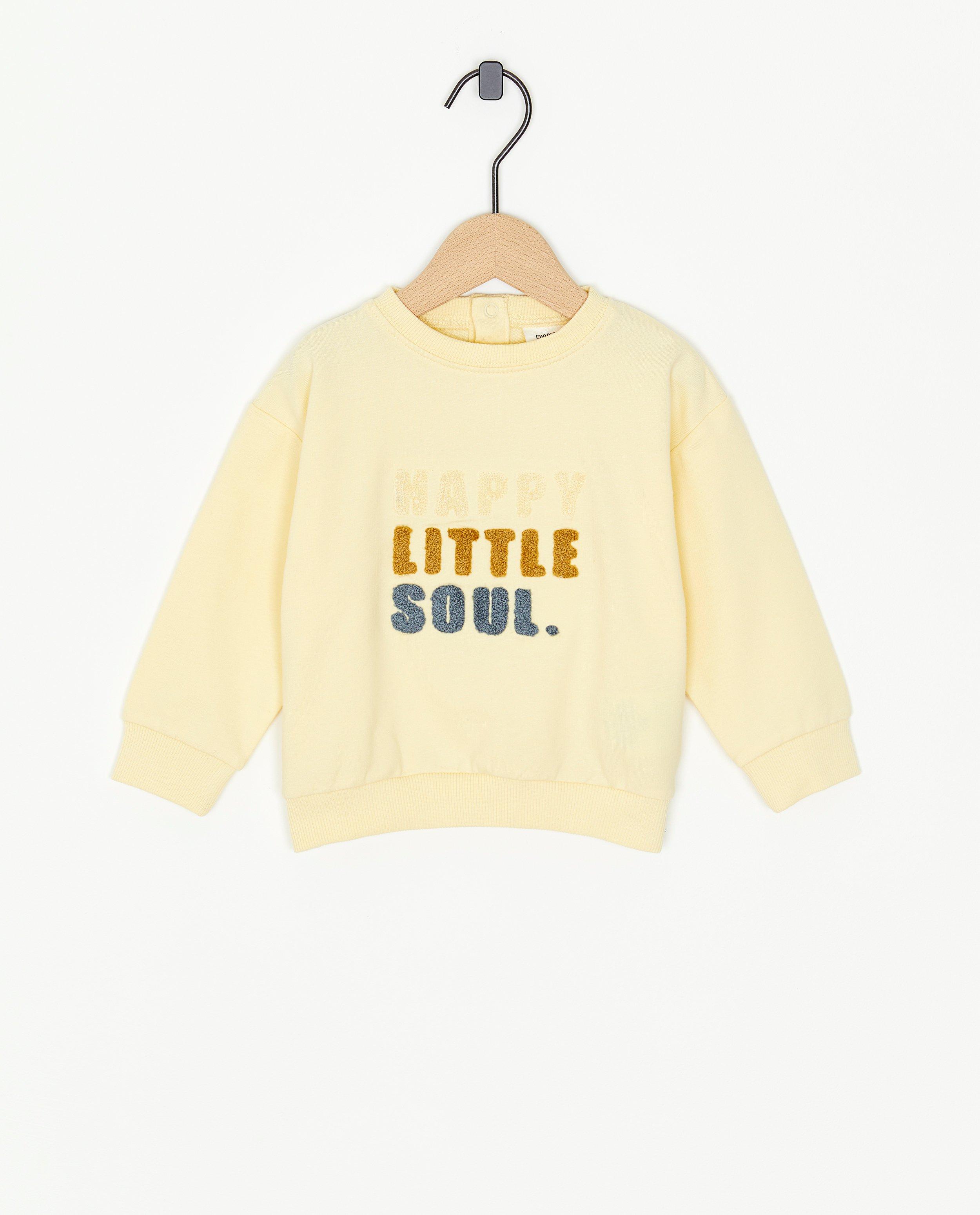 Sweater met opschrift - null - Cuddles and Smiles
