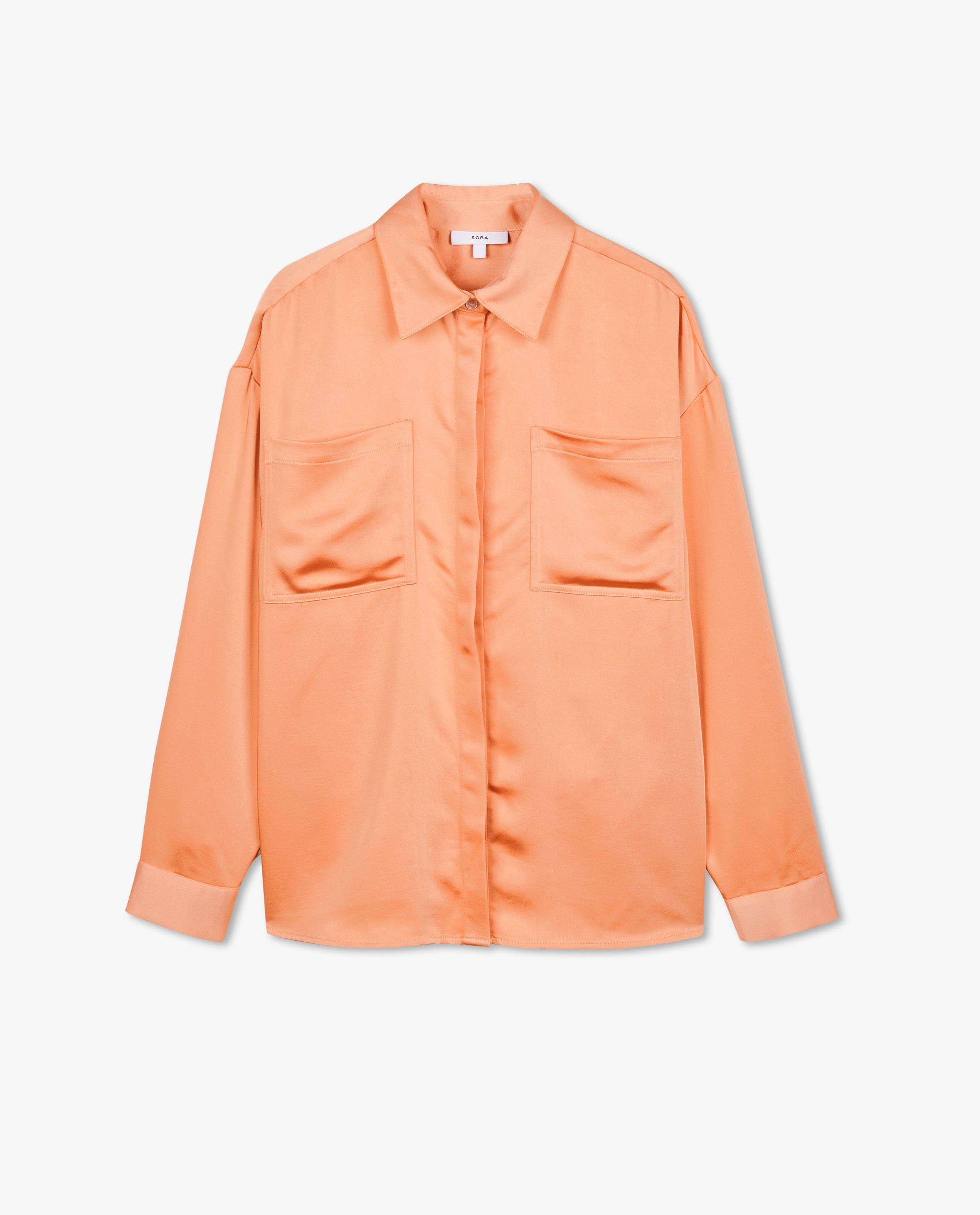 Satijnen blouse - Product Detail - rood - afbeelding nummer 5