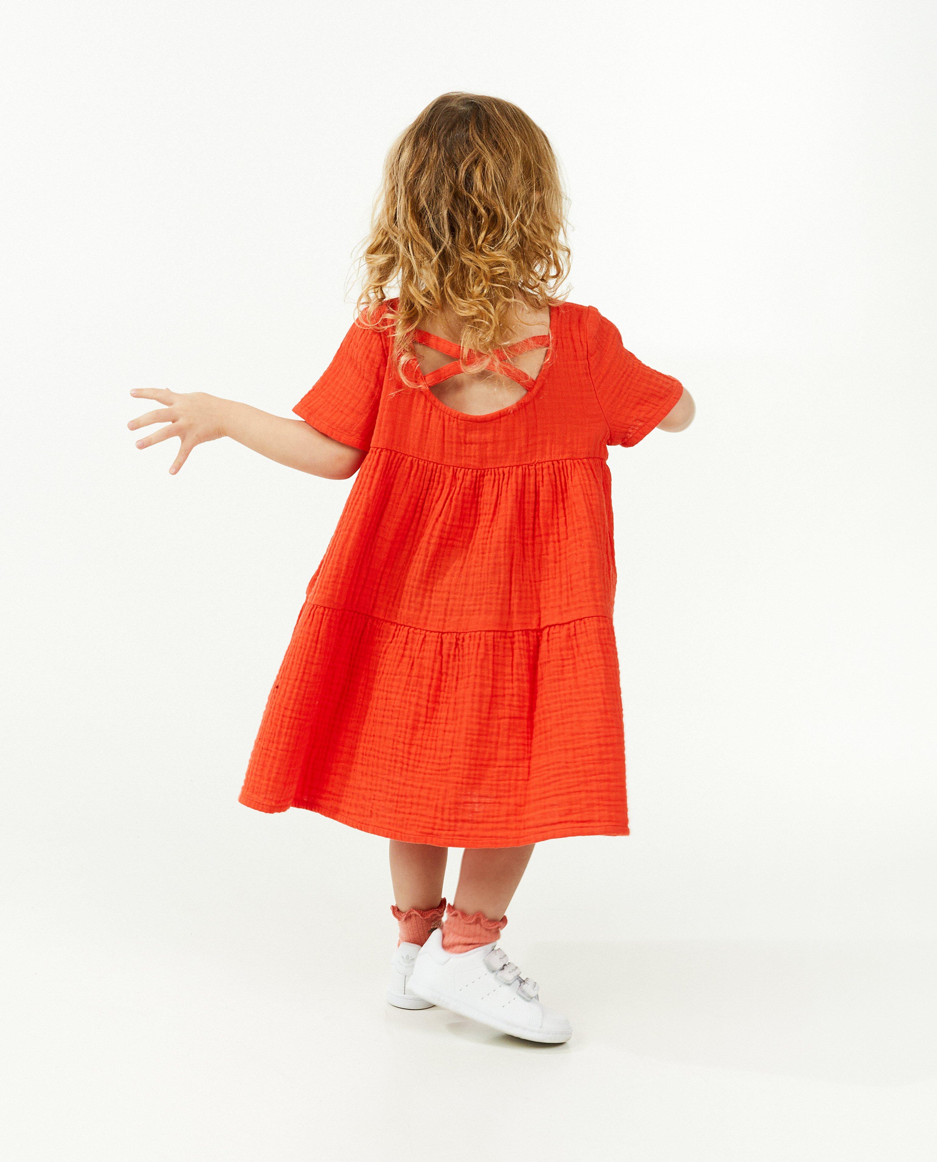 Robe rouge en tétra - null - Milla Star