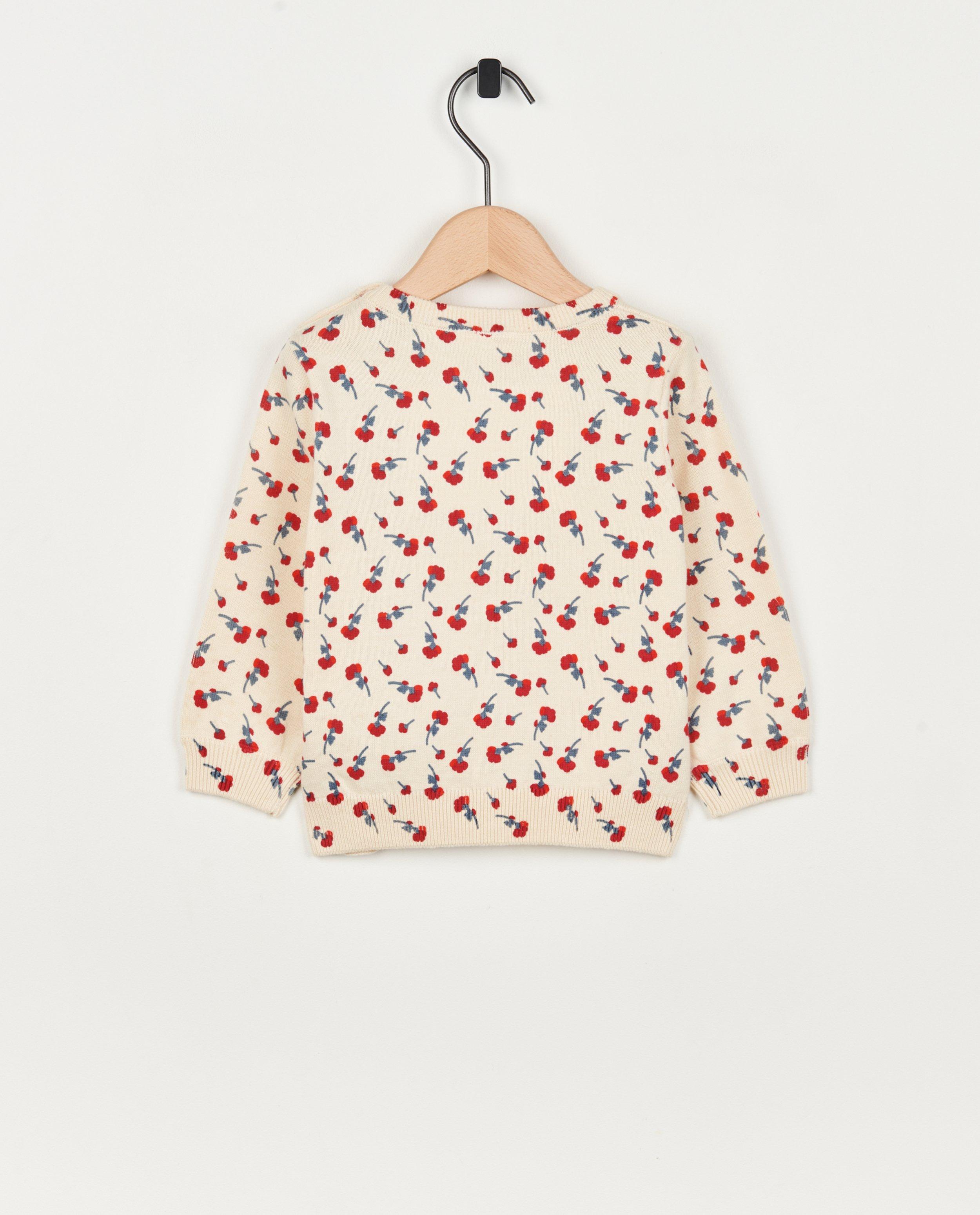 Pulls - Pull à imprimé fleuri