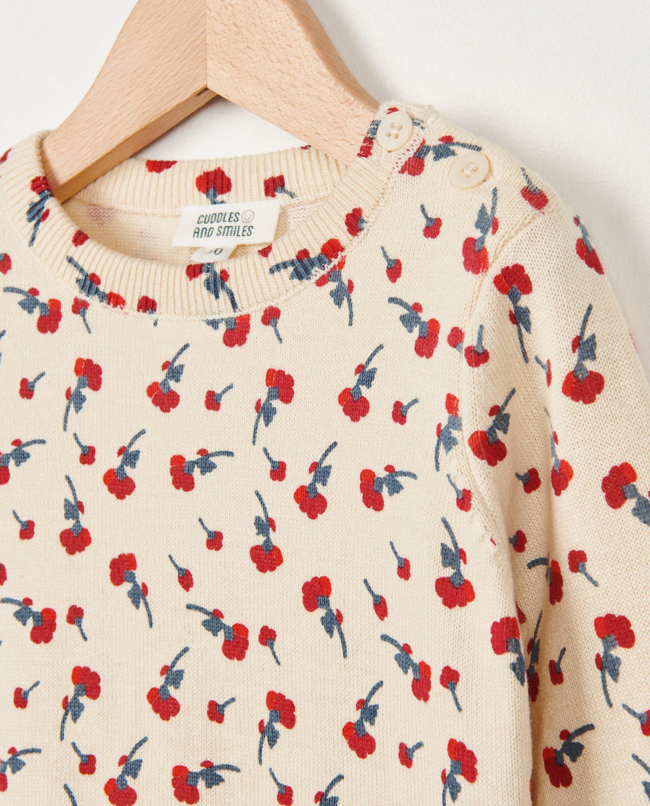 Pulls - Pull à imprimé fleuri