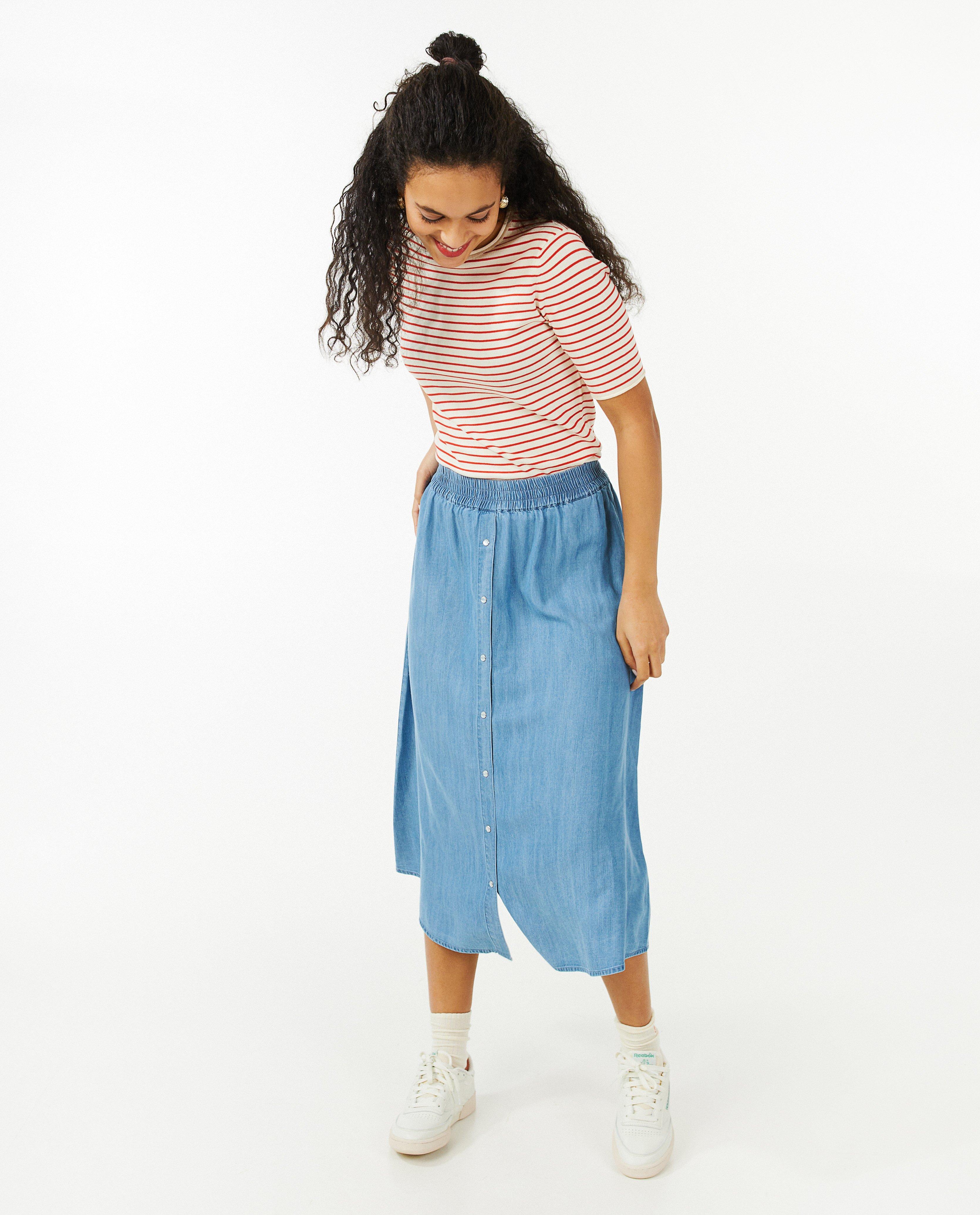Top rayé en tricot - null - Sora