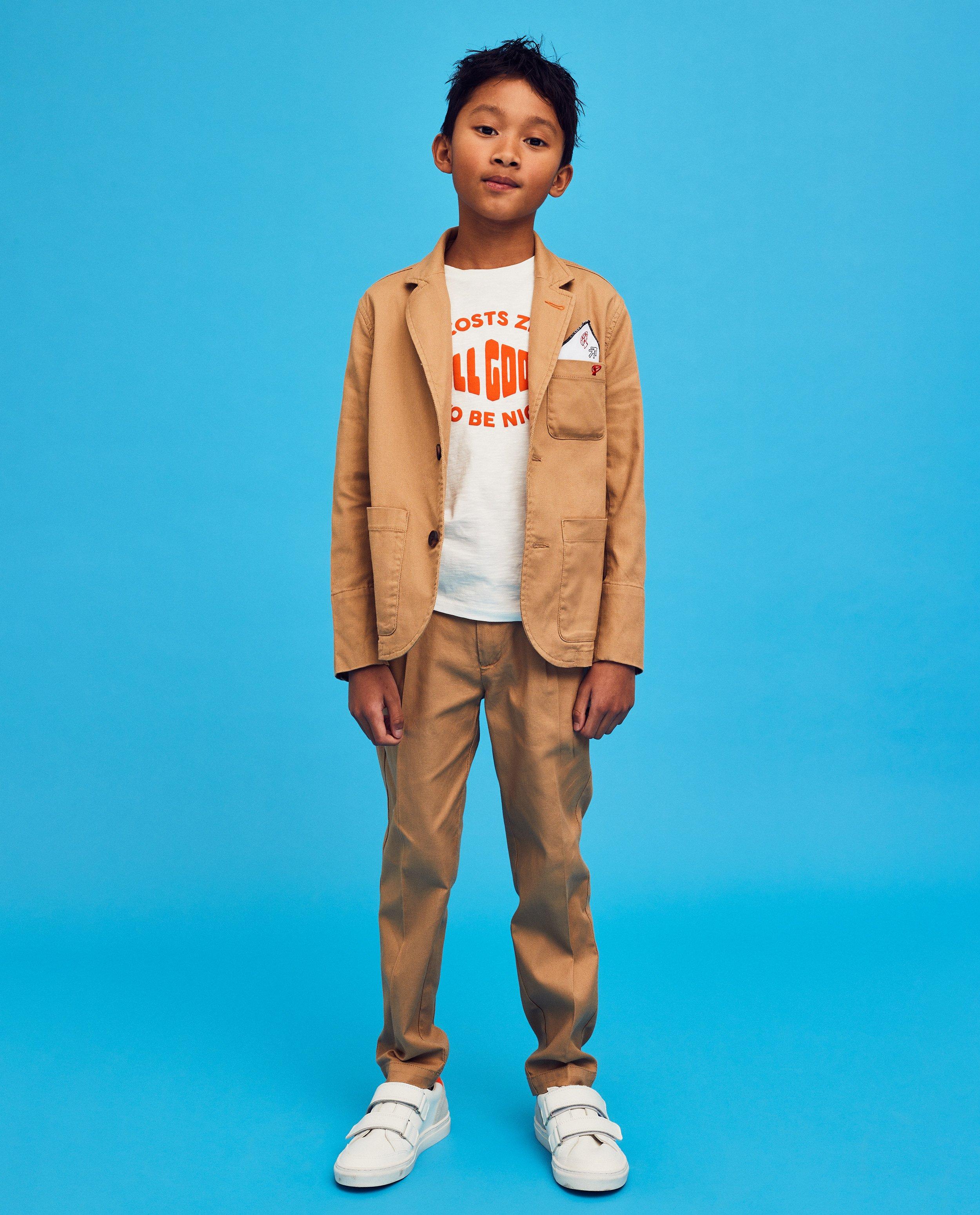 Bruine blazer, Communie - null - CKS Kids