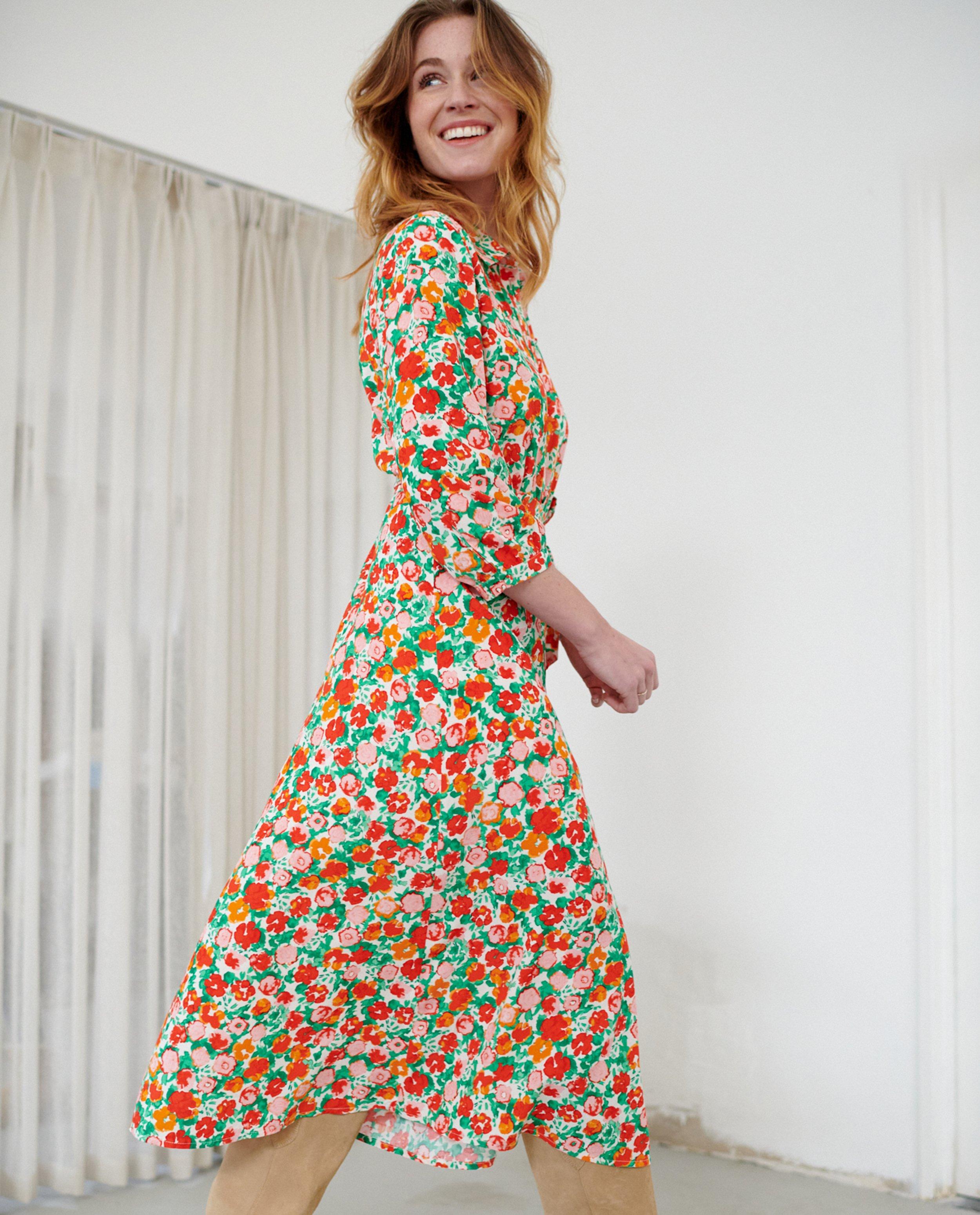 Kleedjes - Maxi-jurk met print