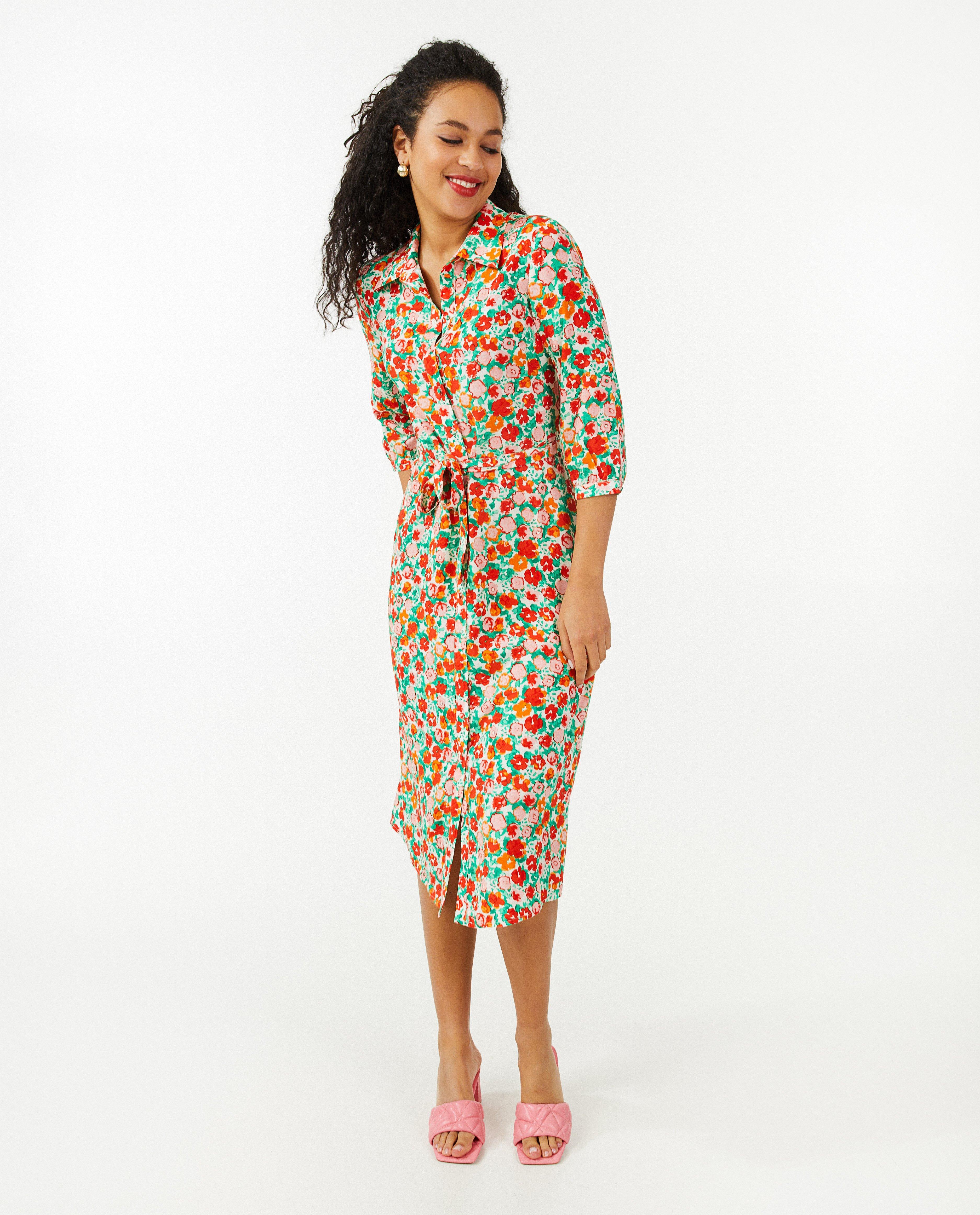 Kleedjes - Maxi-jurk met print