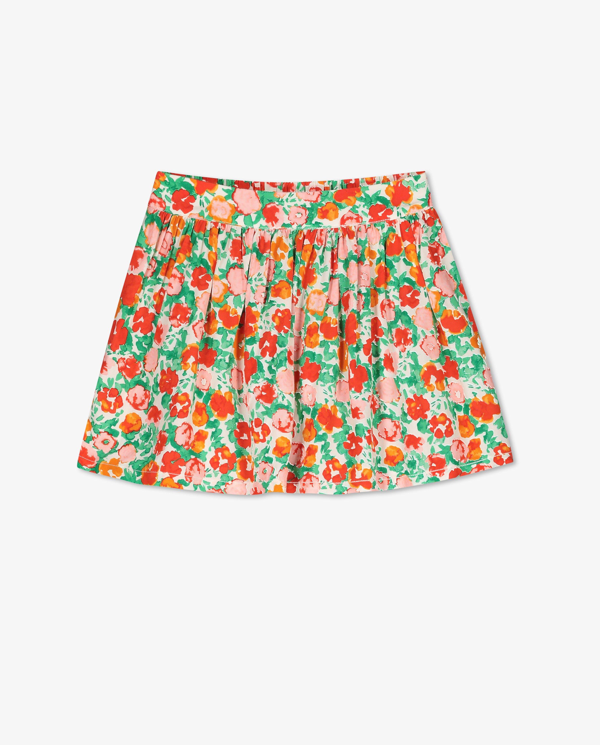Rokken - Rok met bloemenprint
