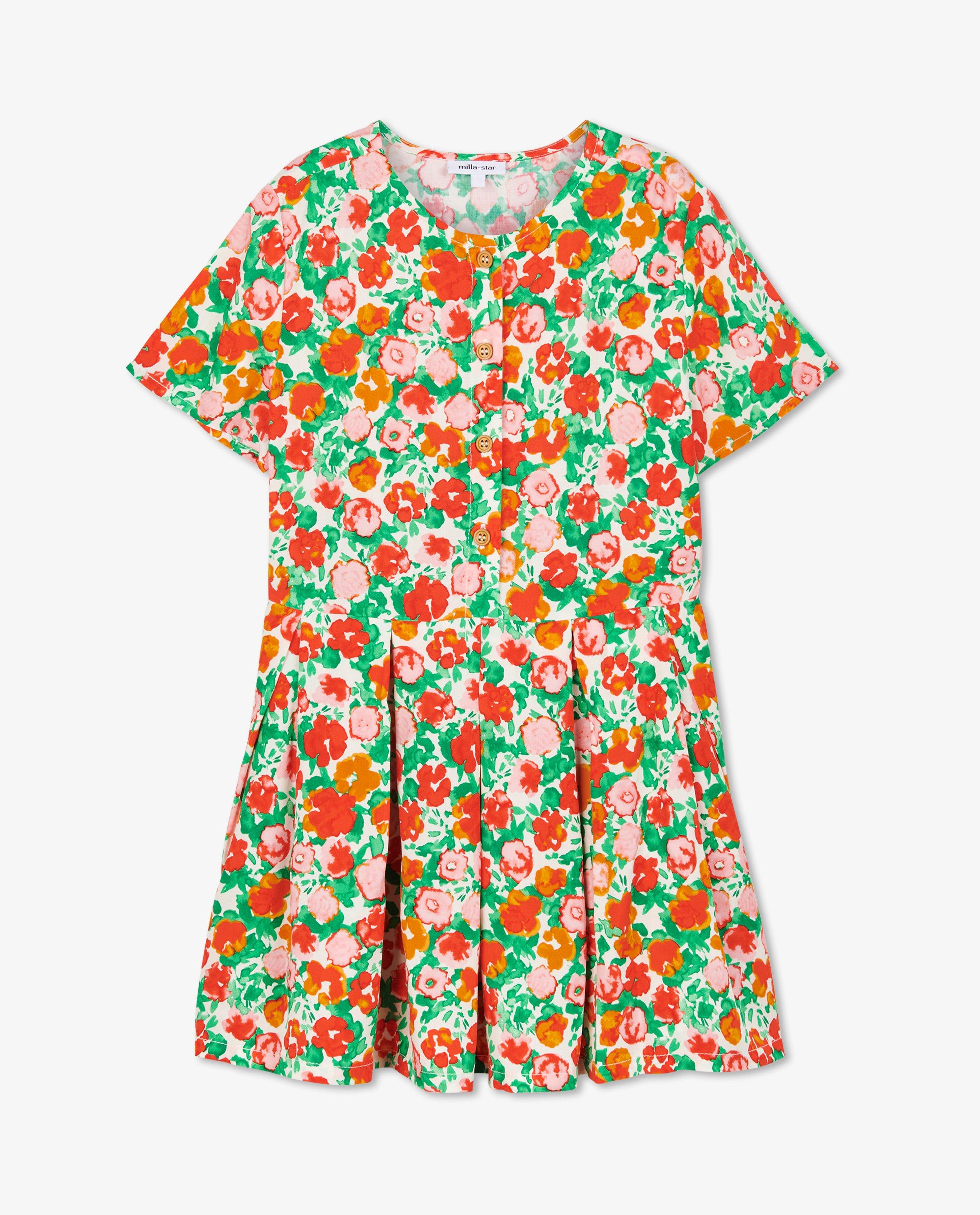 Kleedjes - Jurk met bloemenprint