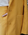 Blazers - Gele blazer, straight fit
