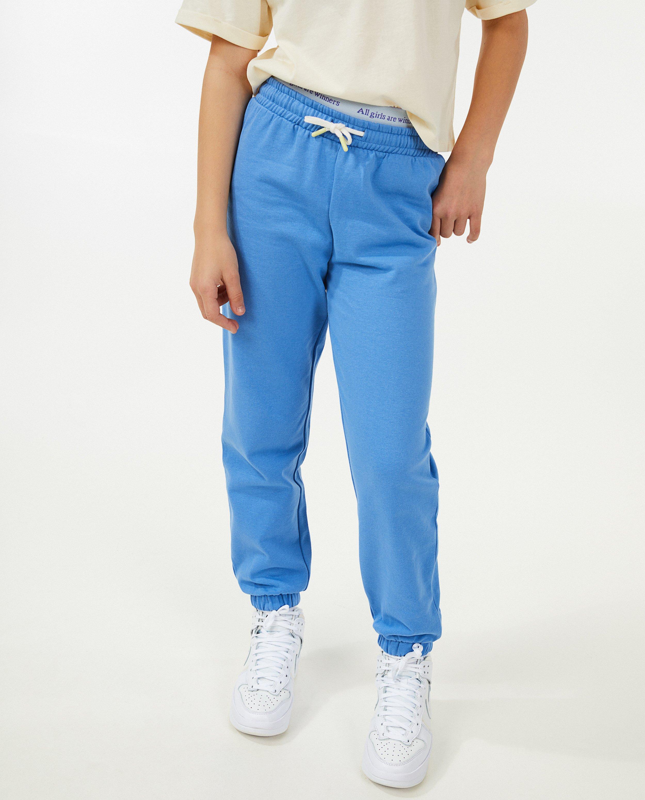 Broeken - Blauwe jogger