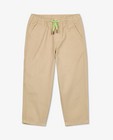 Pantalons - Pantalon beige, coupe worker