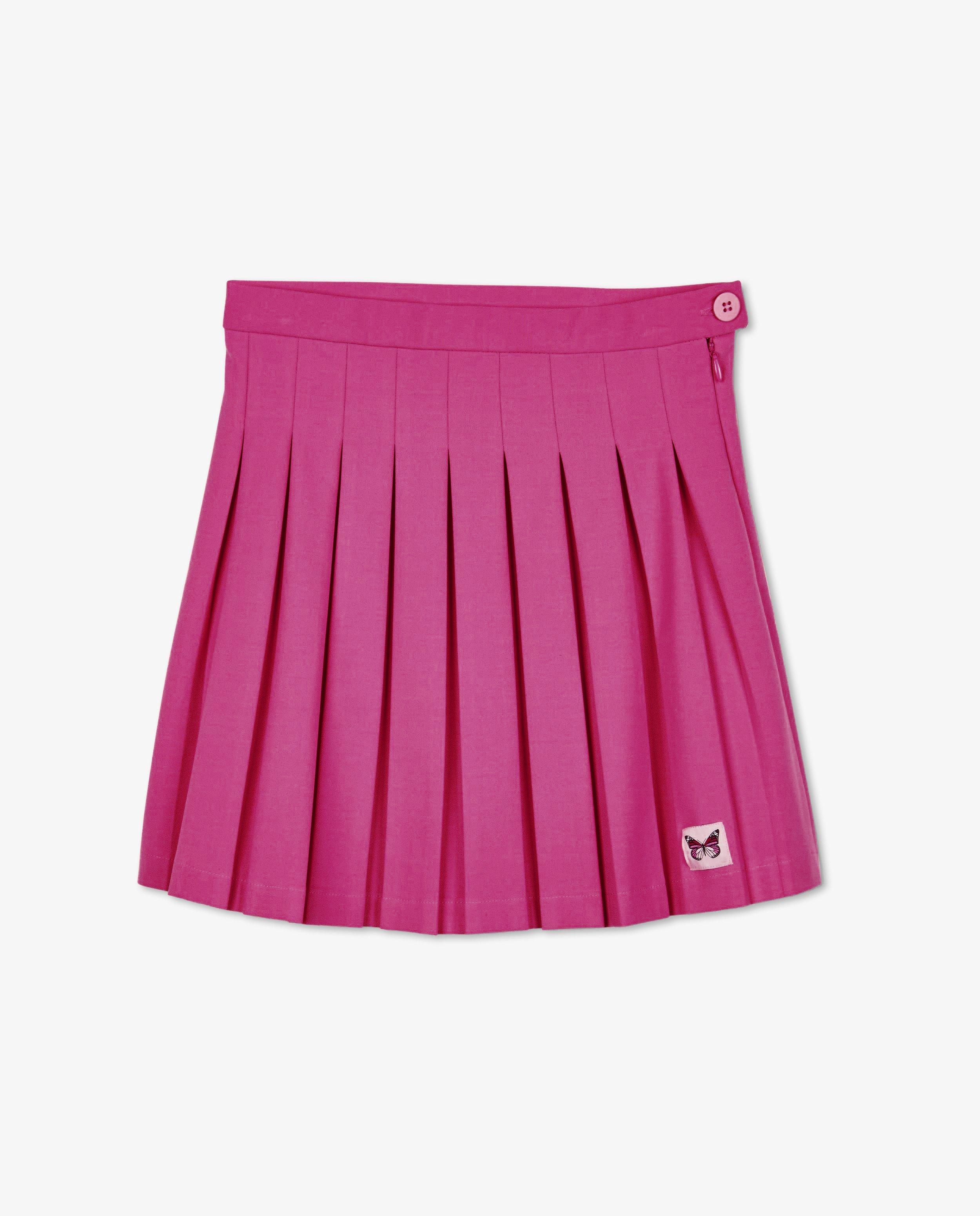 Jupes - Jupe plissée rose