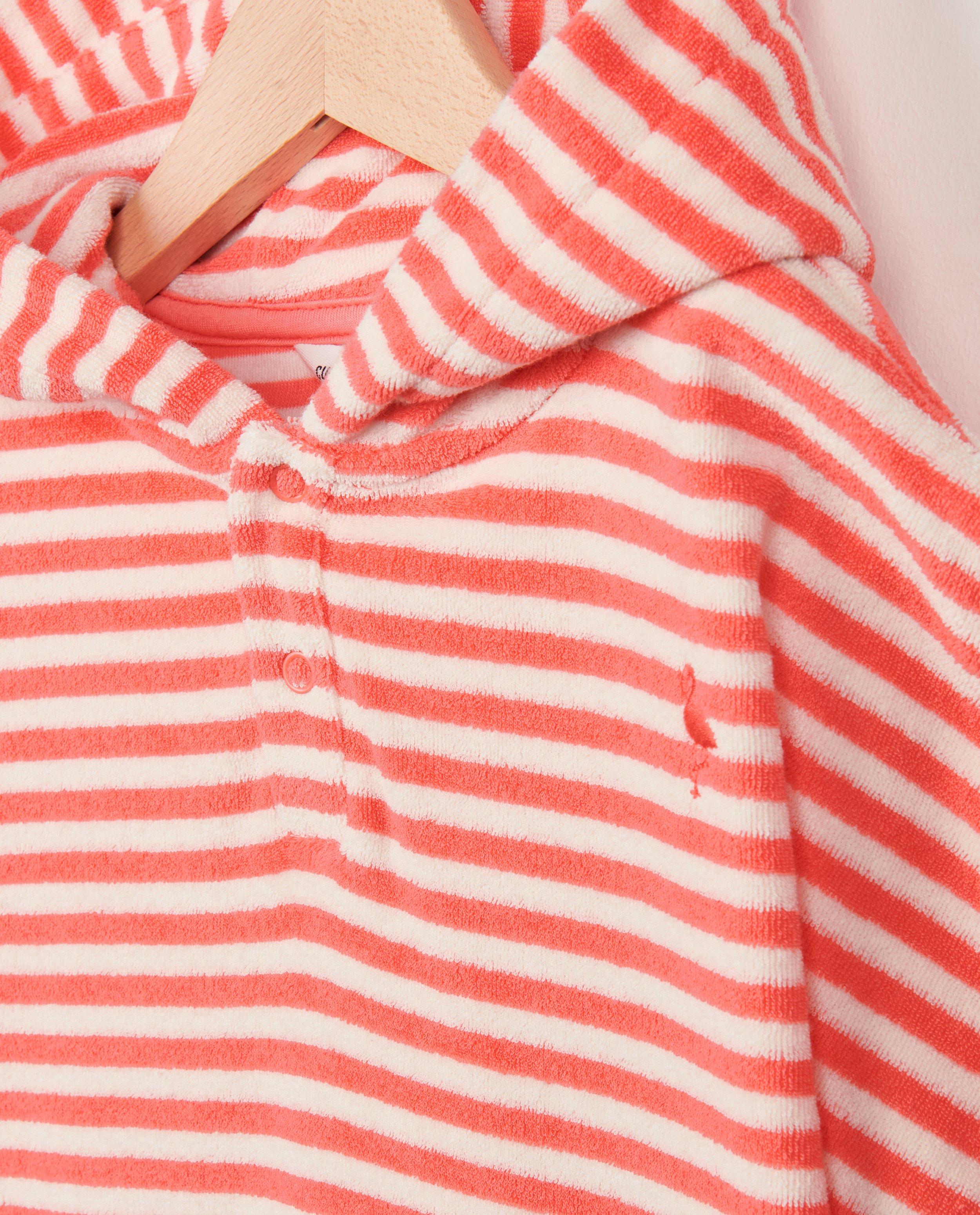 Maillots de bain - Poncho de bain à rayures