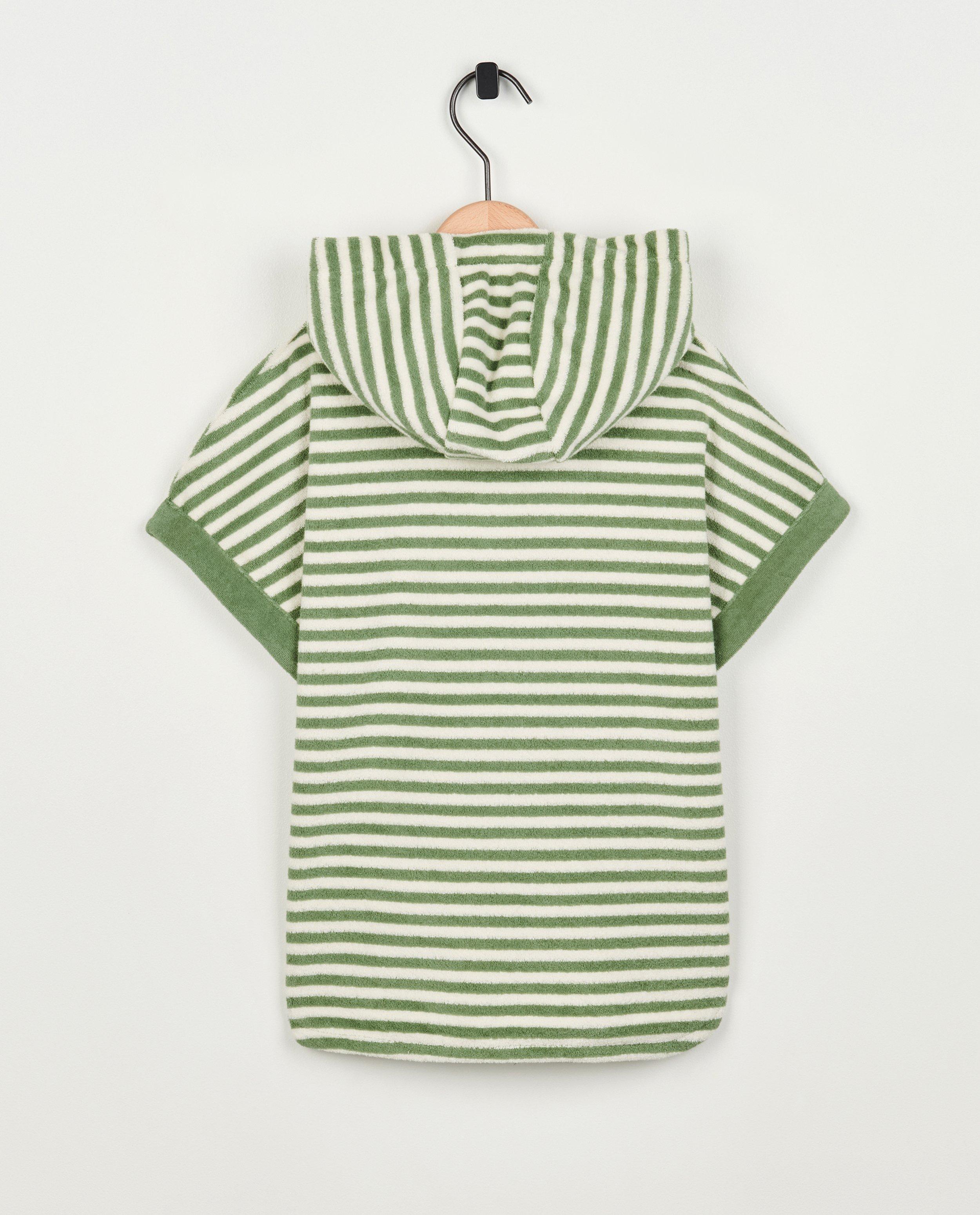 Maillots de bain - Poncho à rayures