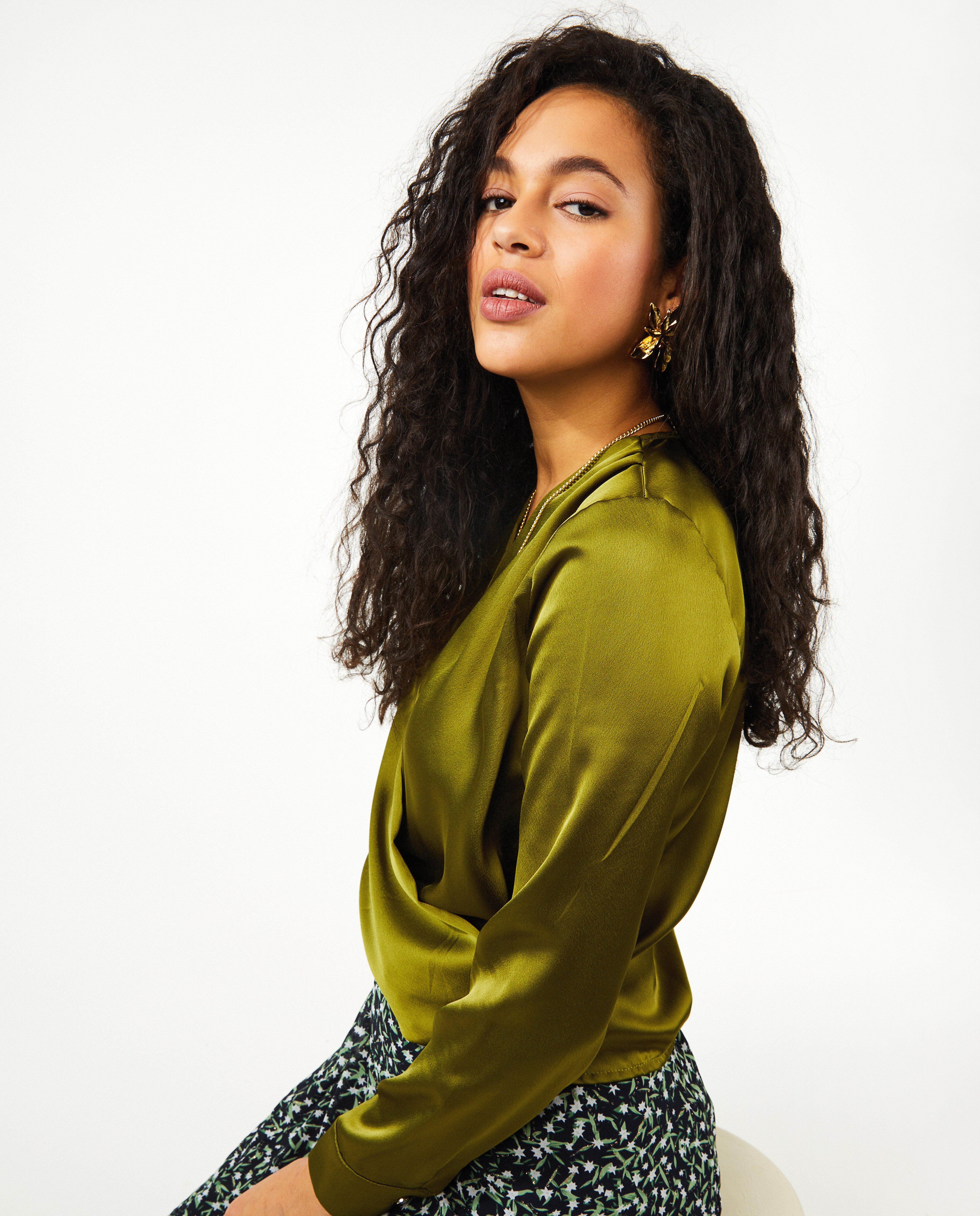 Hemden - Satijnen blouse