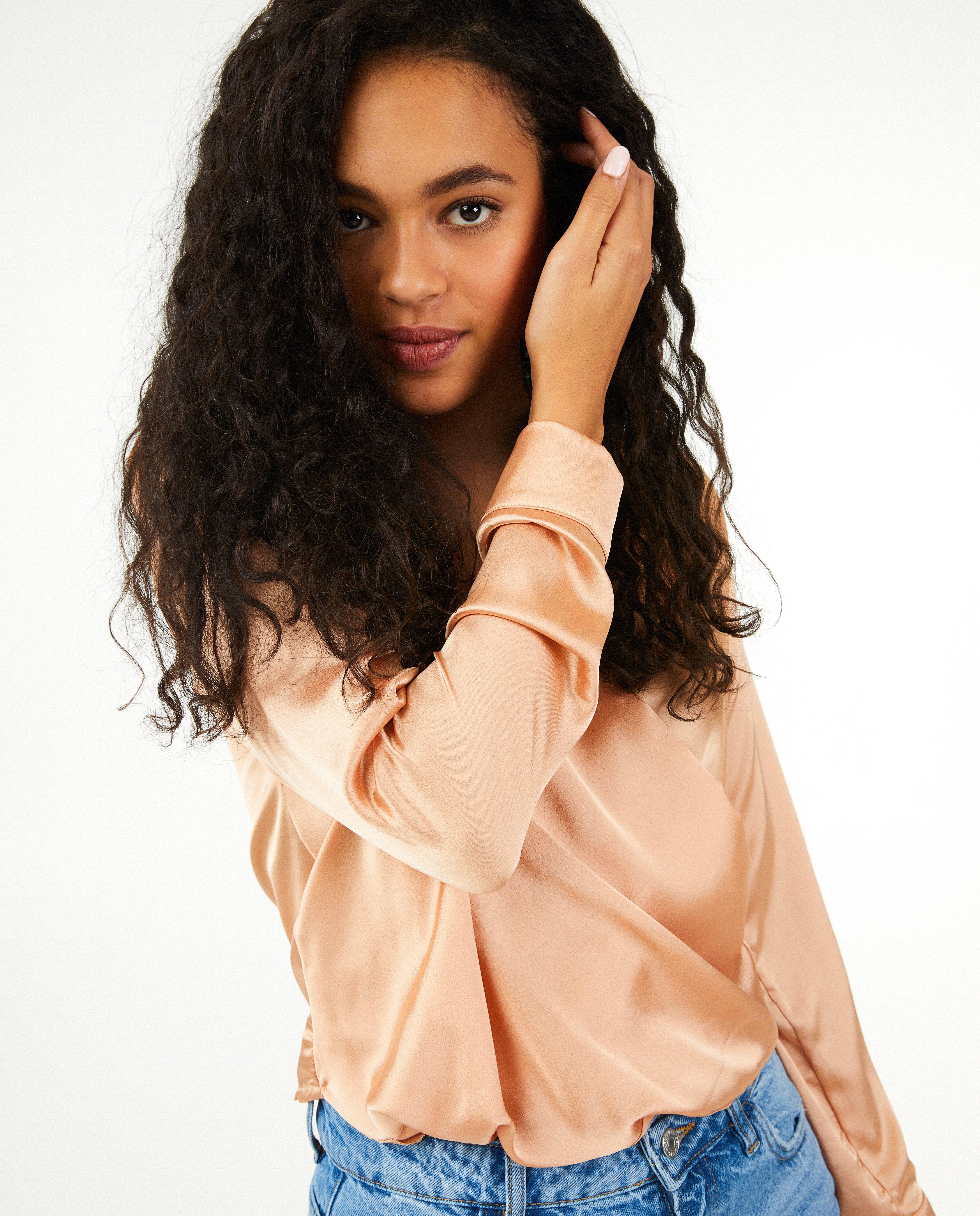 Satijnen blouse - null - Ella Italia