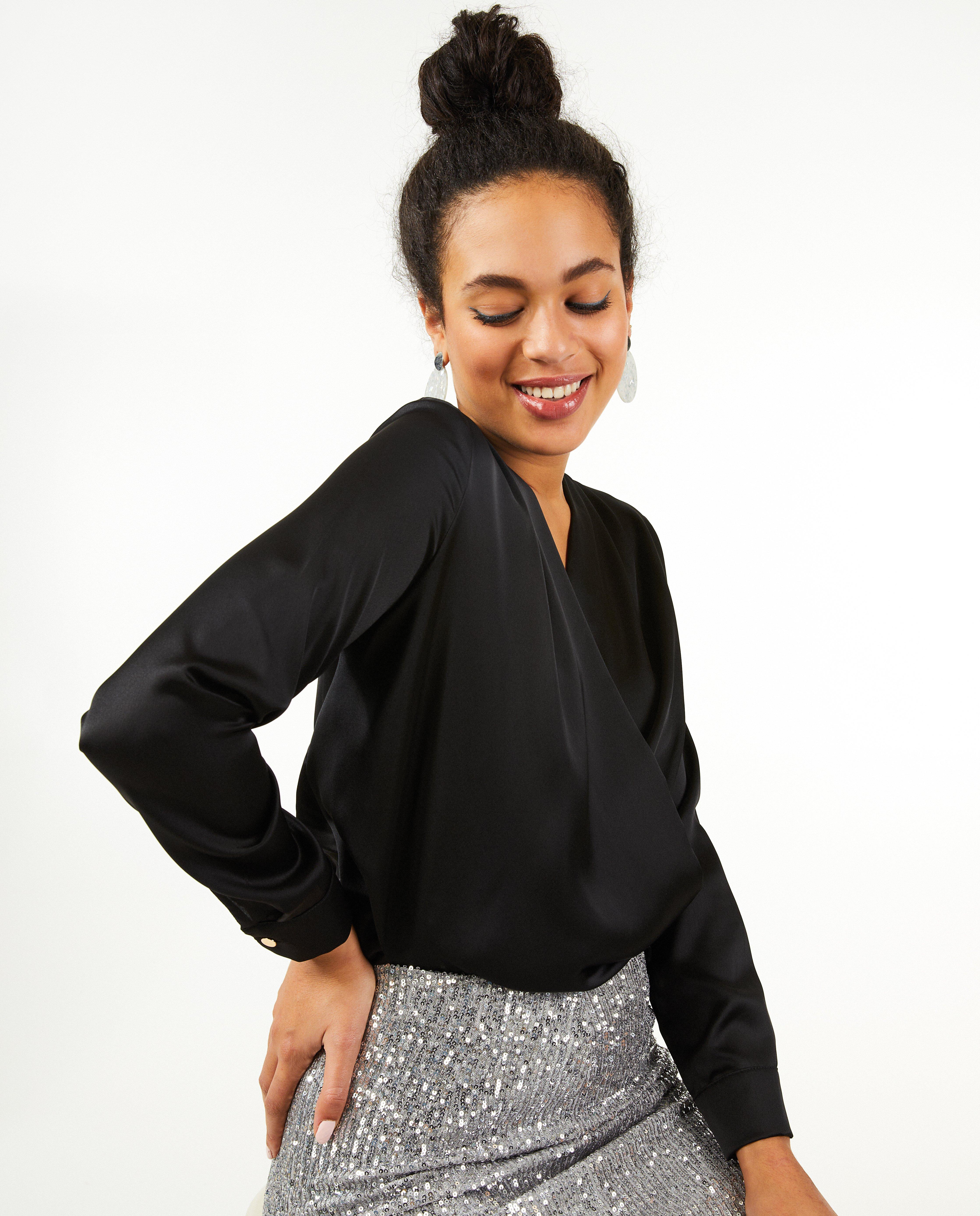 Hemden - Satijnen blouse