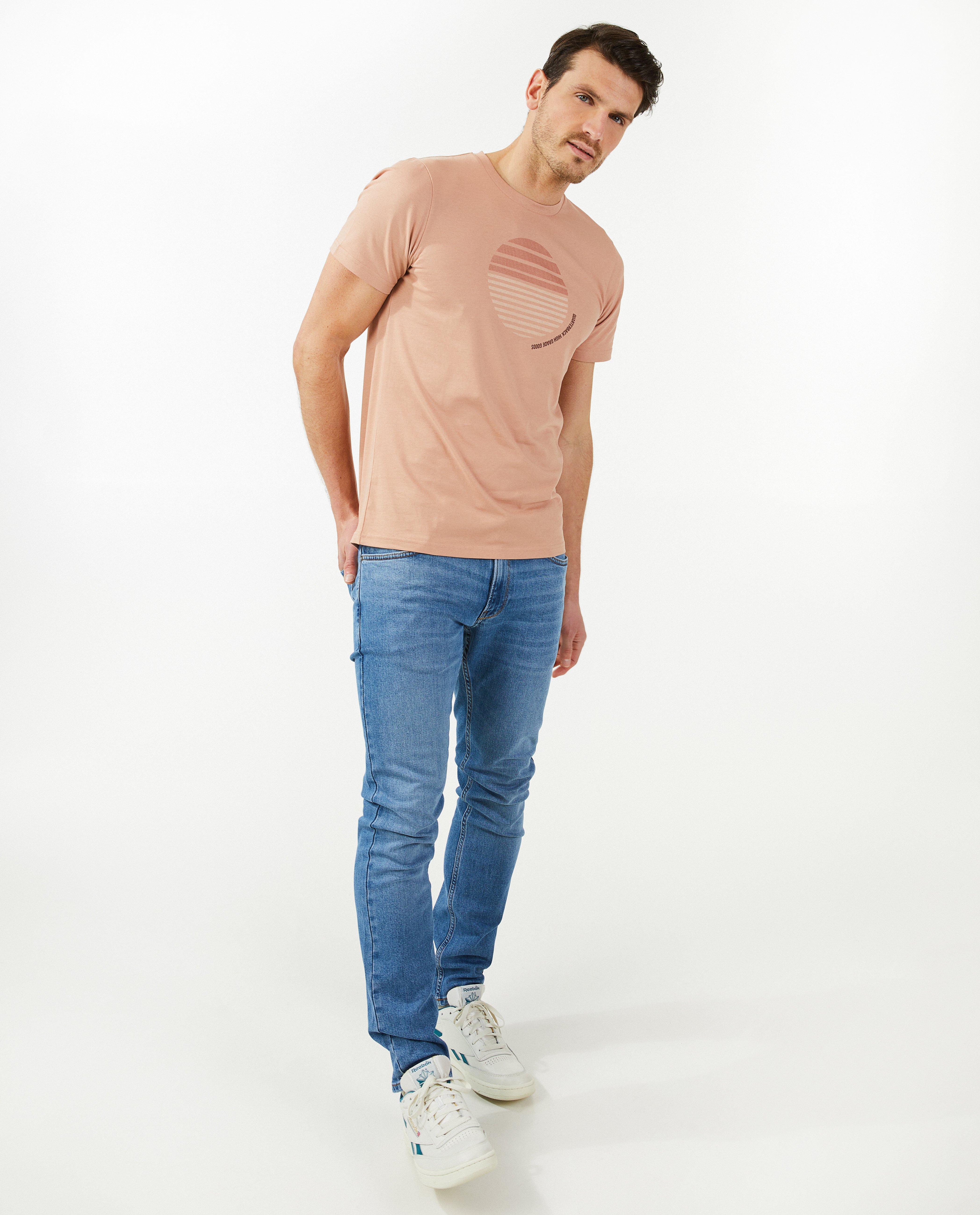 Jeans bleu, slim fit - null - Quarterback