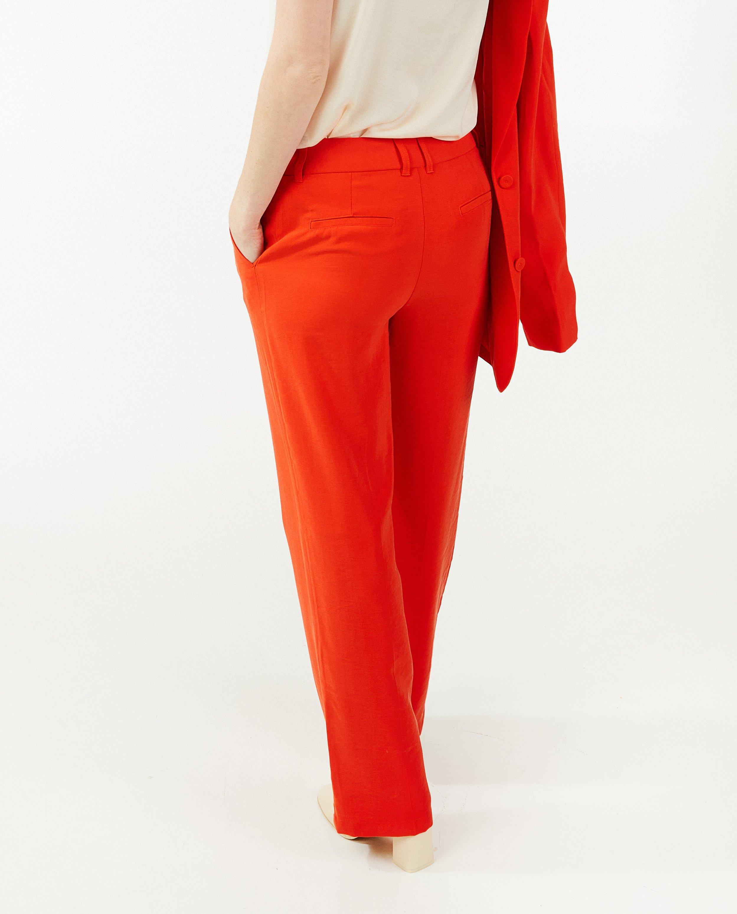 Broeken - Broek met sierplooi