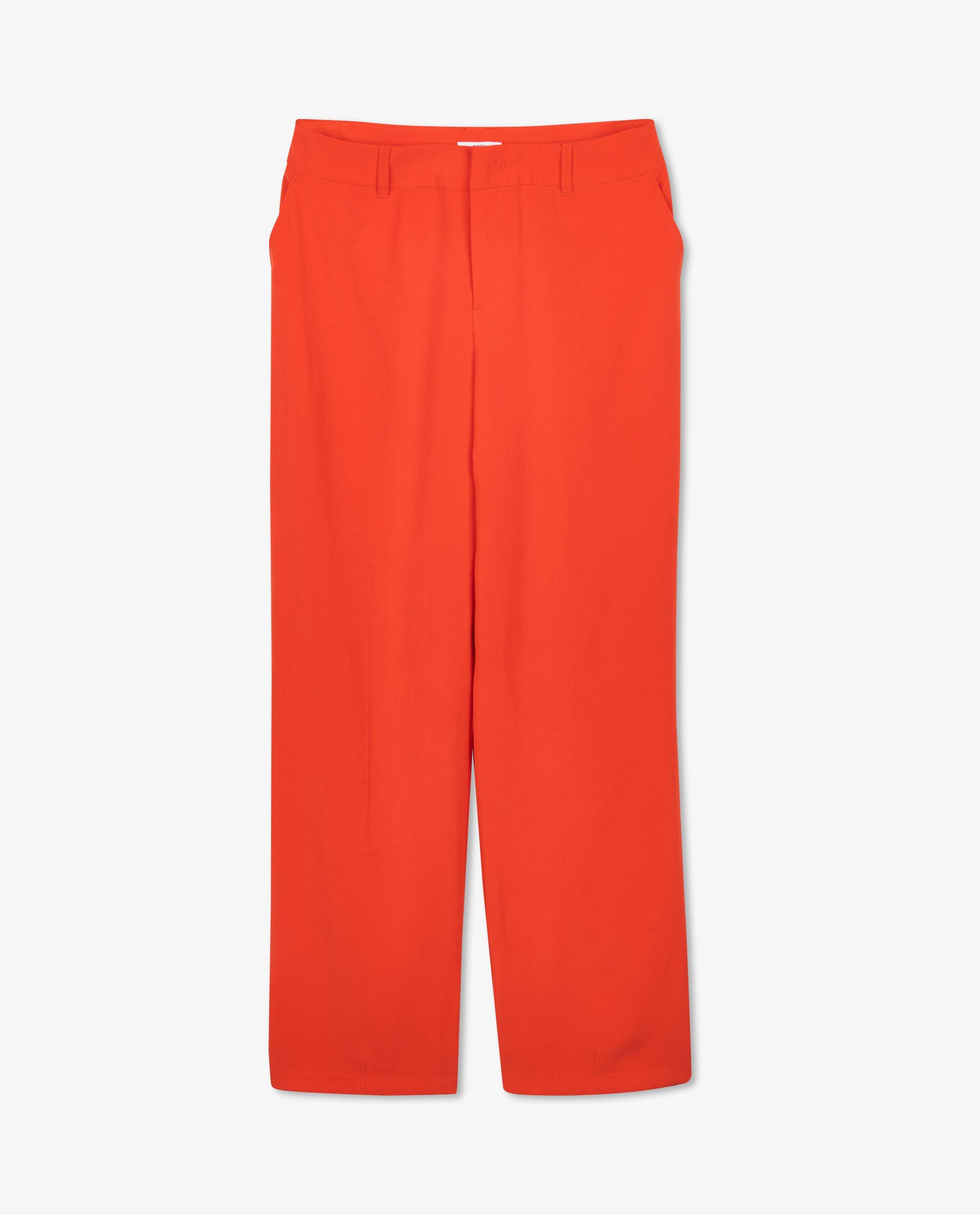Broeken - Broek met sierplooi