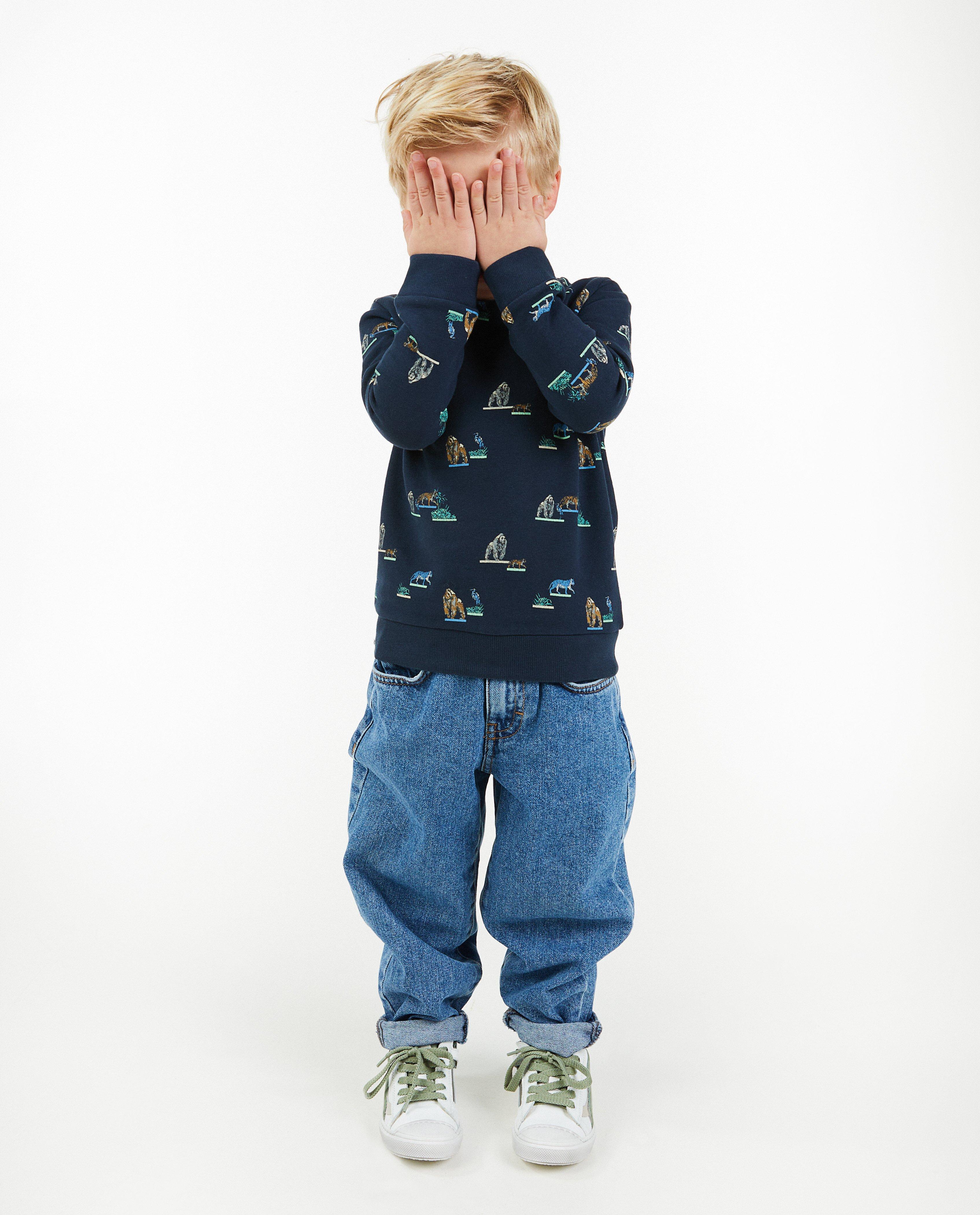 Sweater met dierenprint - null - Kidz Nation