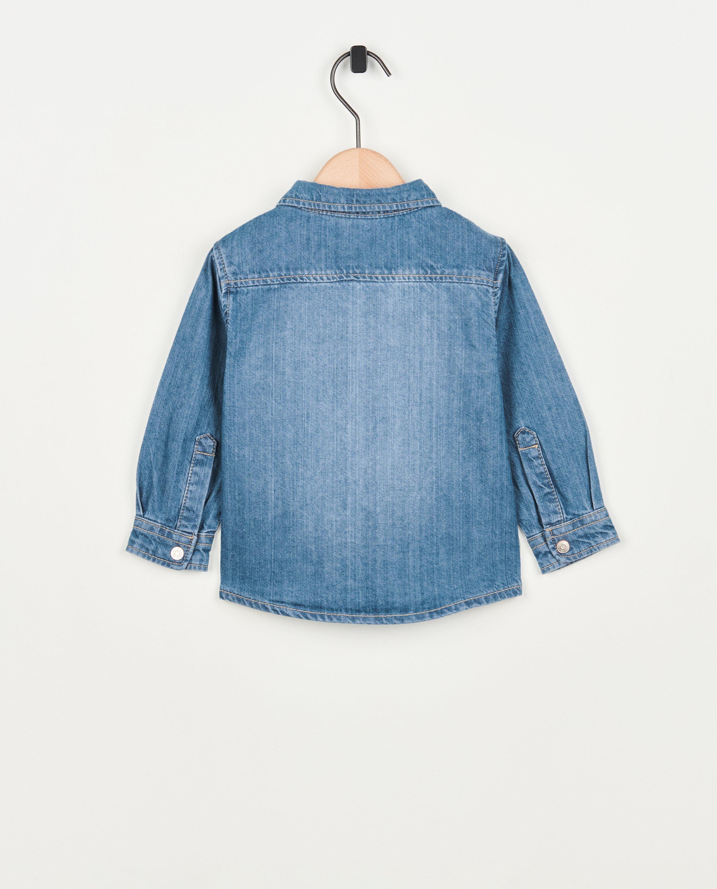 Hemden - Blauw jeanshemdje