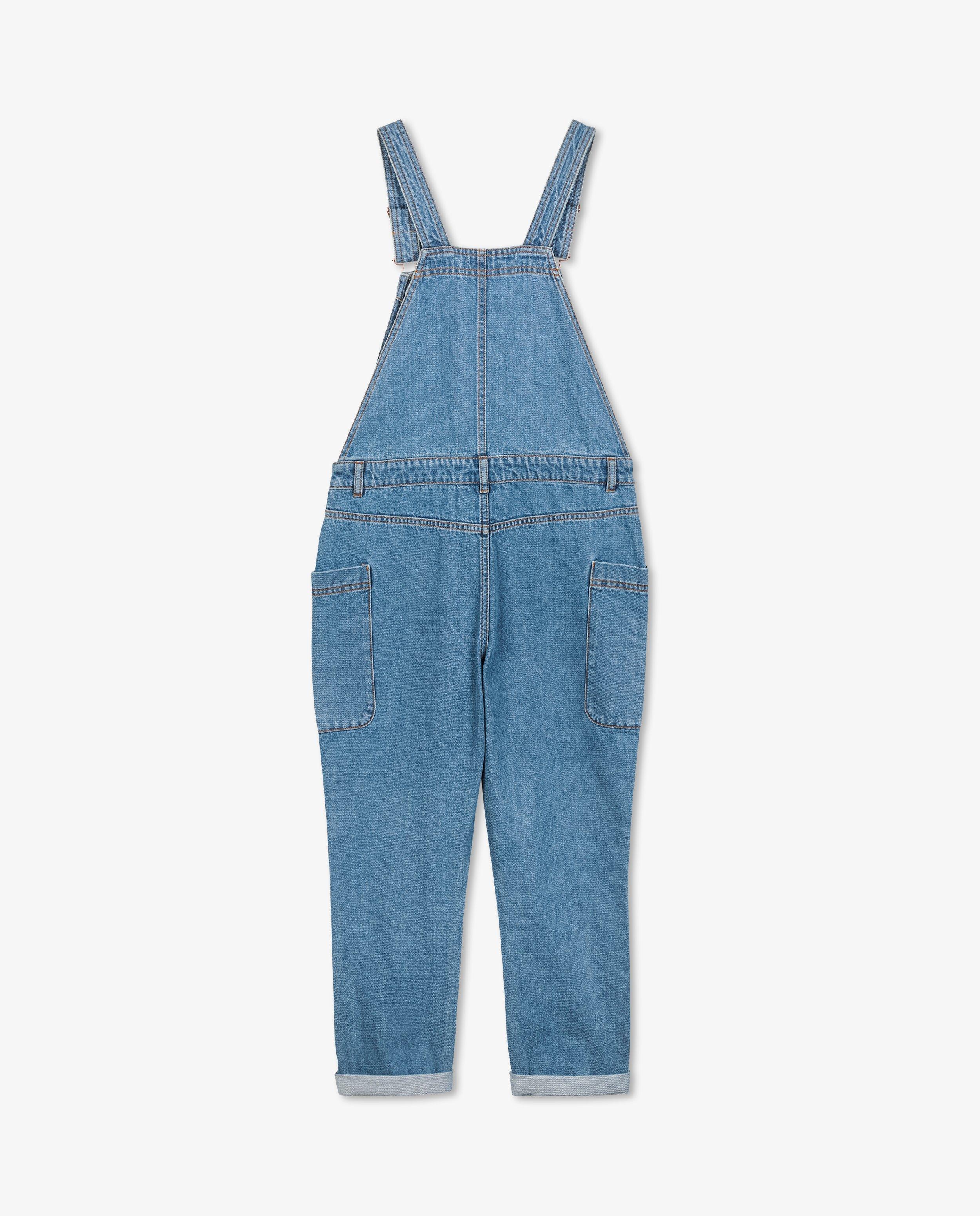 Jumpsuit - Jeans salopette, mom fit