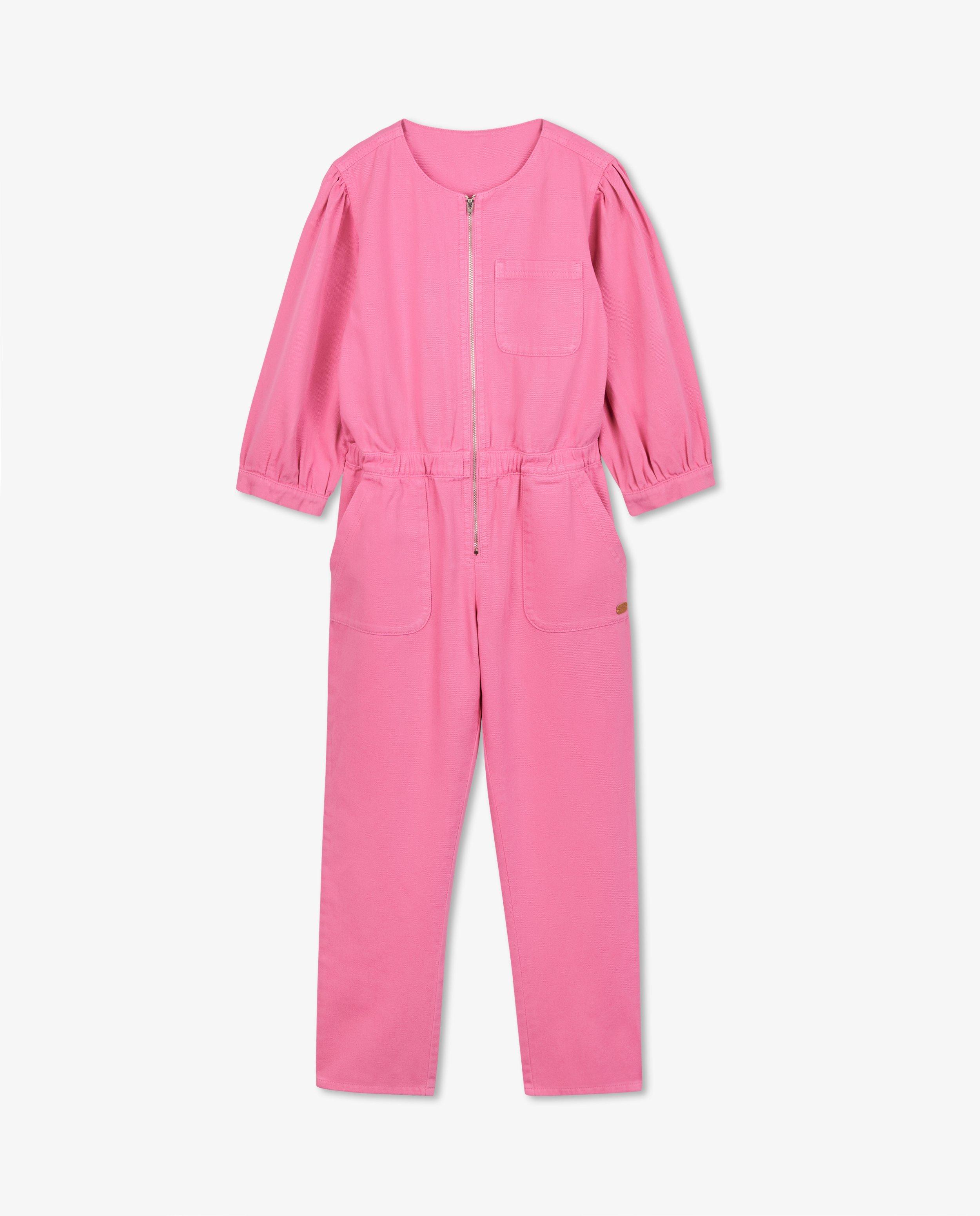 Jumpsuit - Roze jumpsuit, mom fit