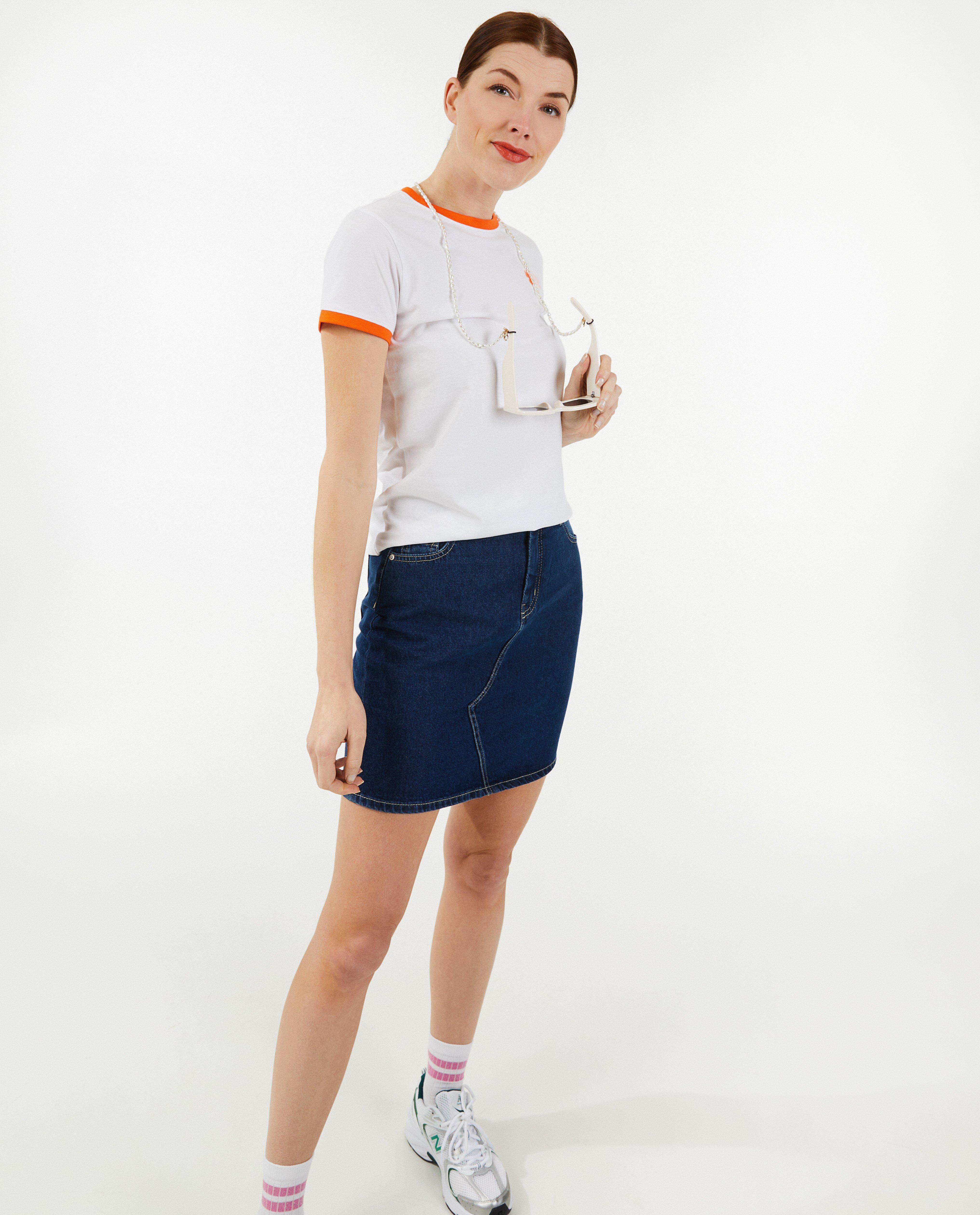 T-shirt blanc à imprimé - null - Sora