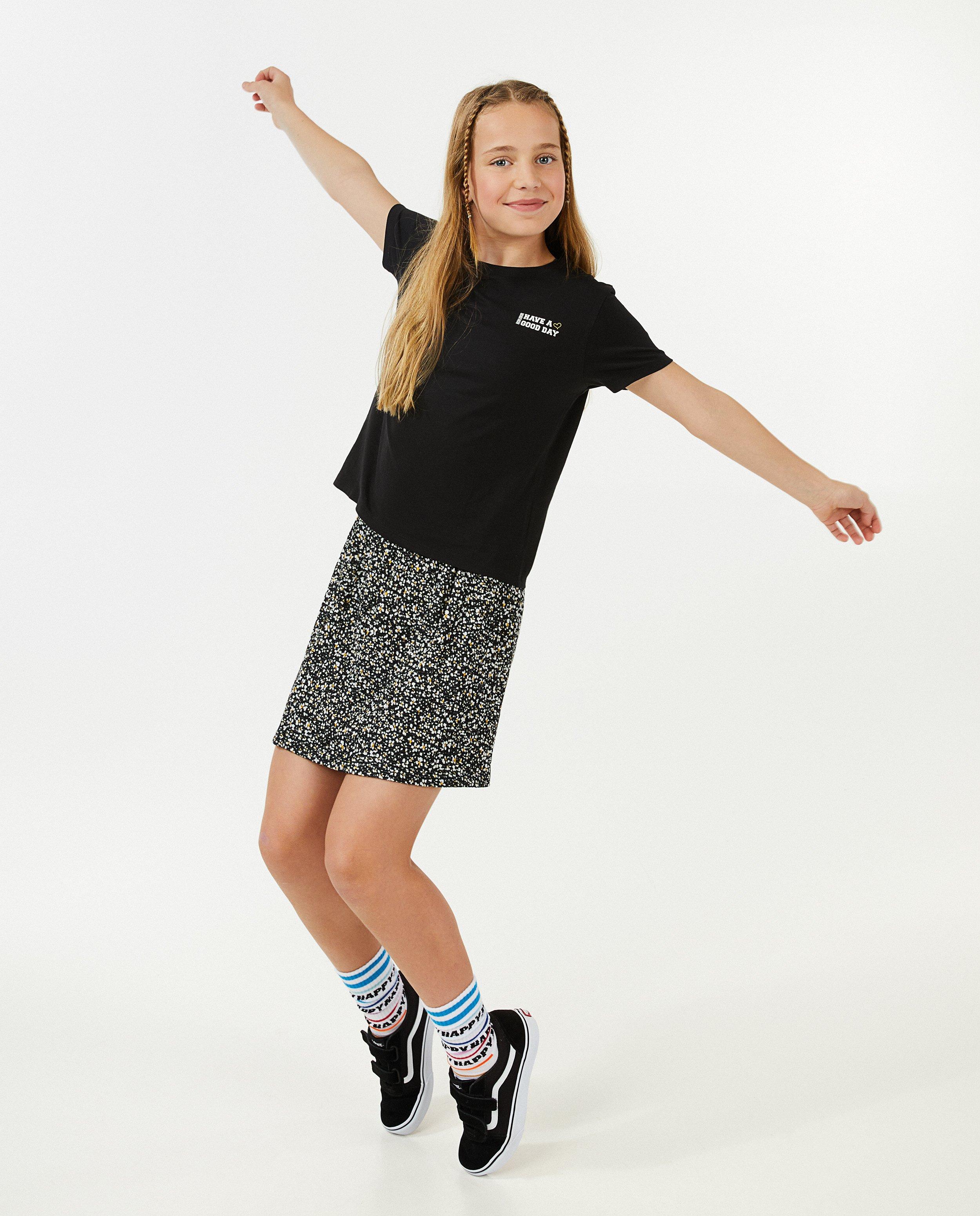Rok met bloemenprint - null - Besties