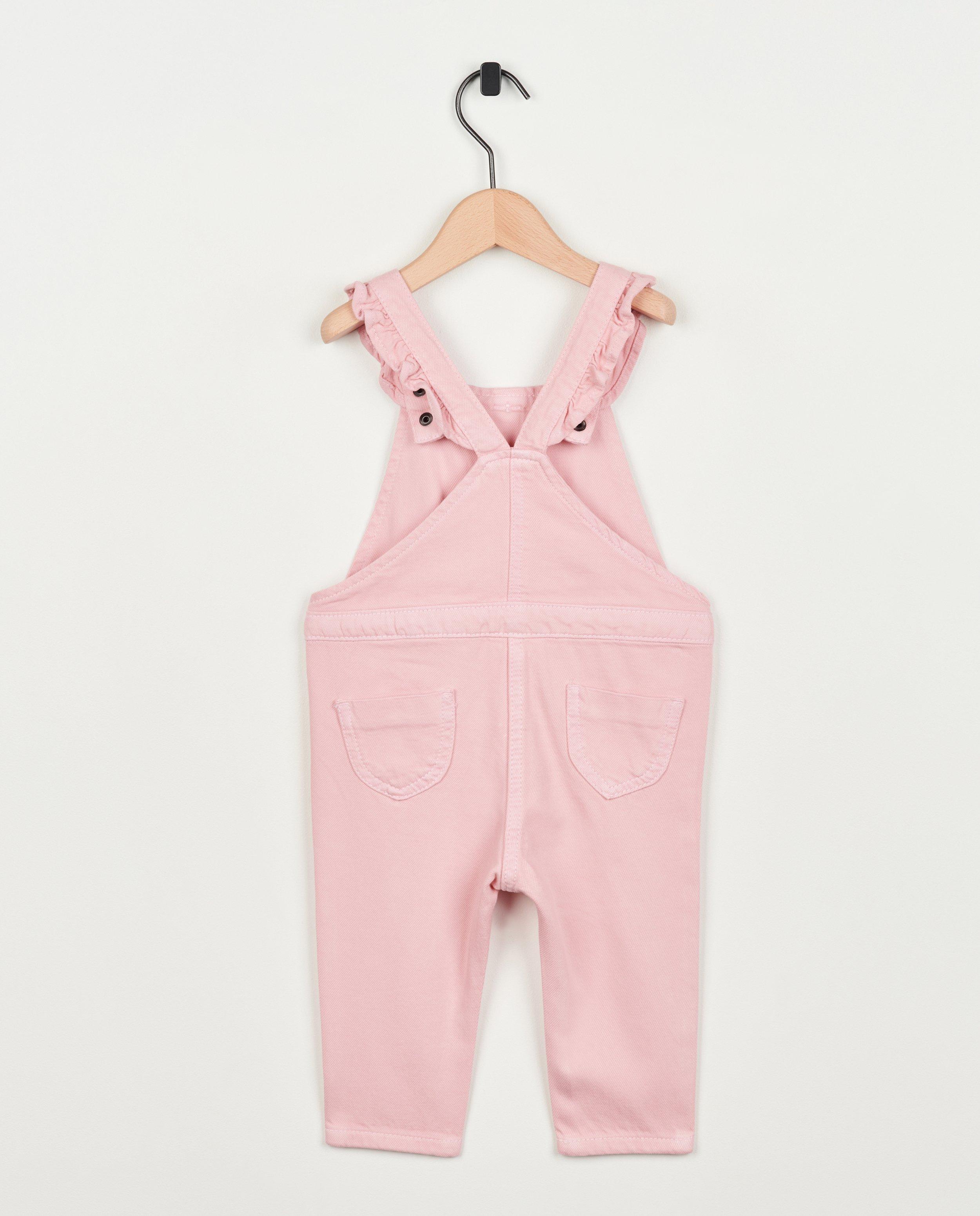 Broeken - Roze salopette