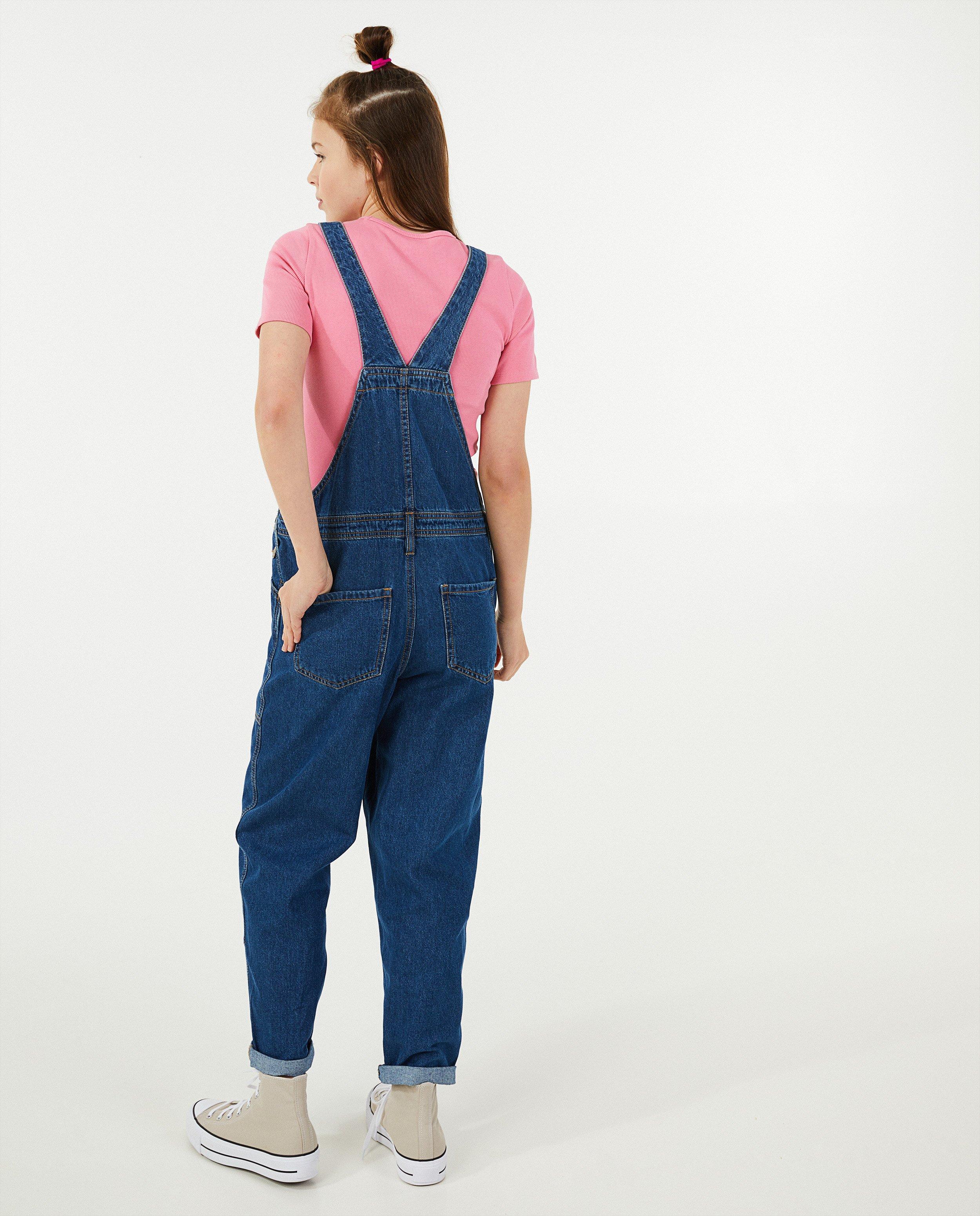 Jumpsuit - Donkerblauwe salopette