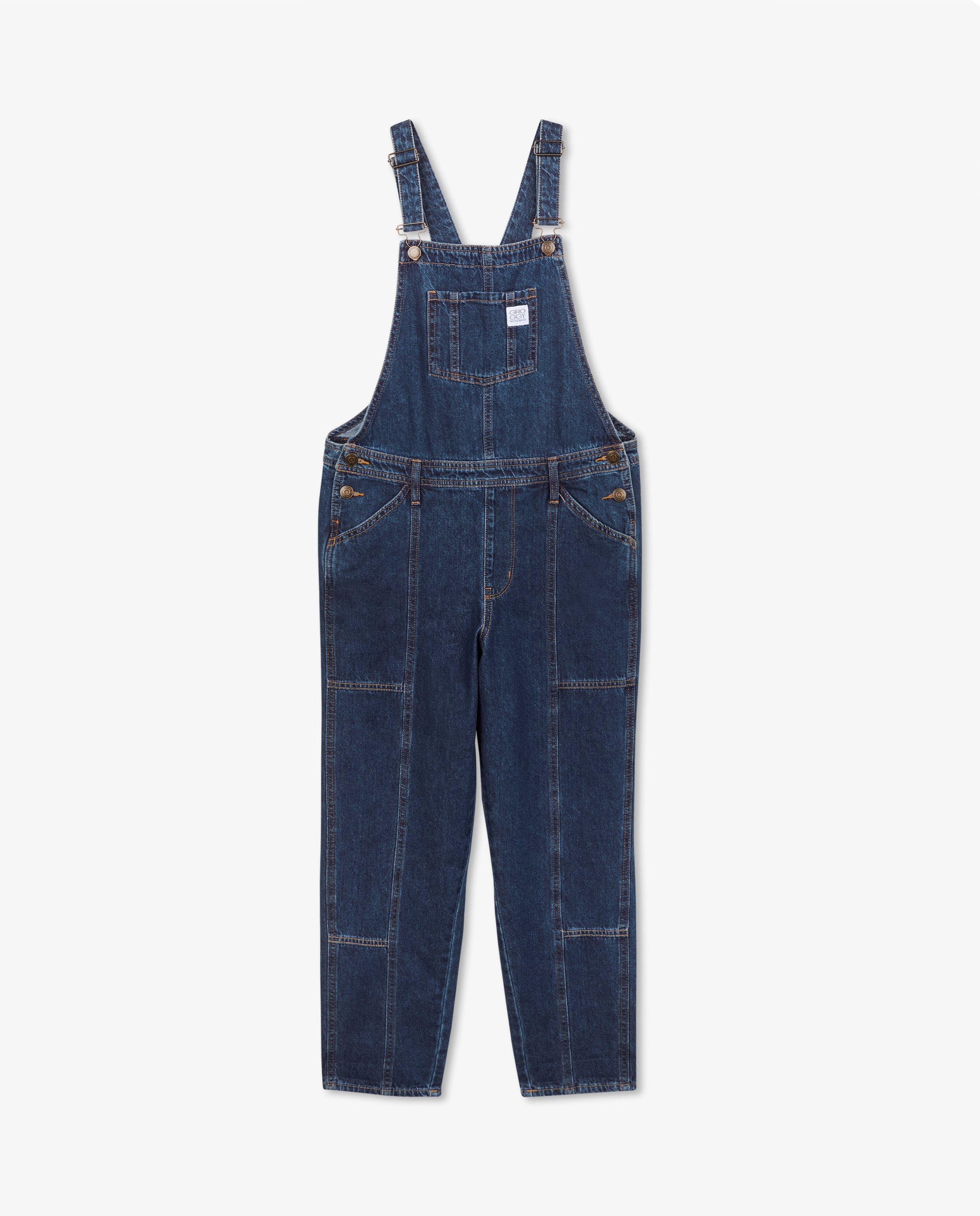 Jumpsuit - Donkerblauwe salopette
