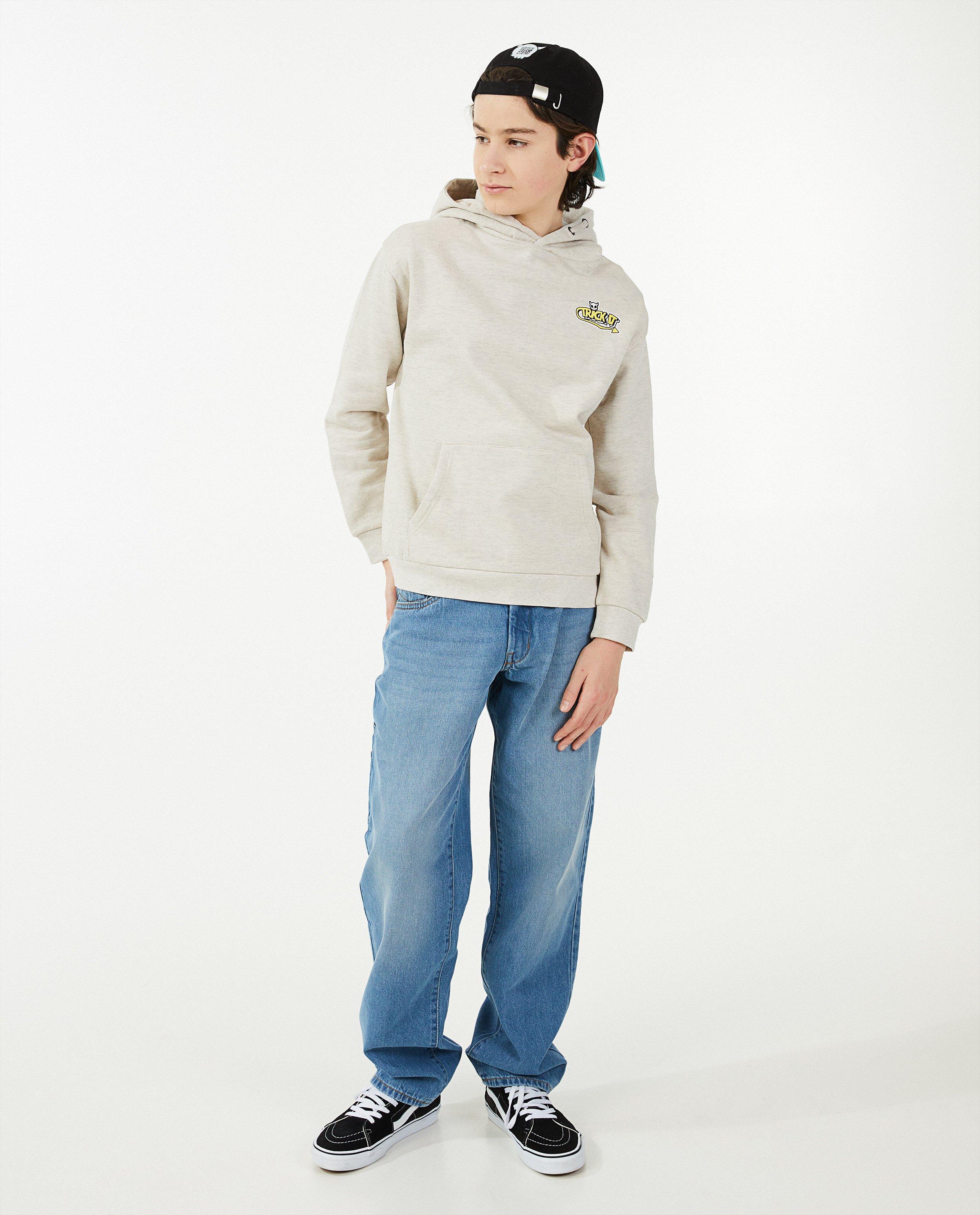 Hoodie met print - null - Fish & Chips