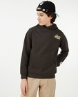 Sweaters - Donkerbruine hoodie