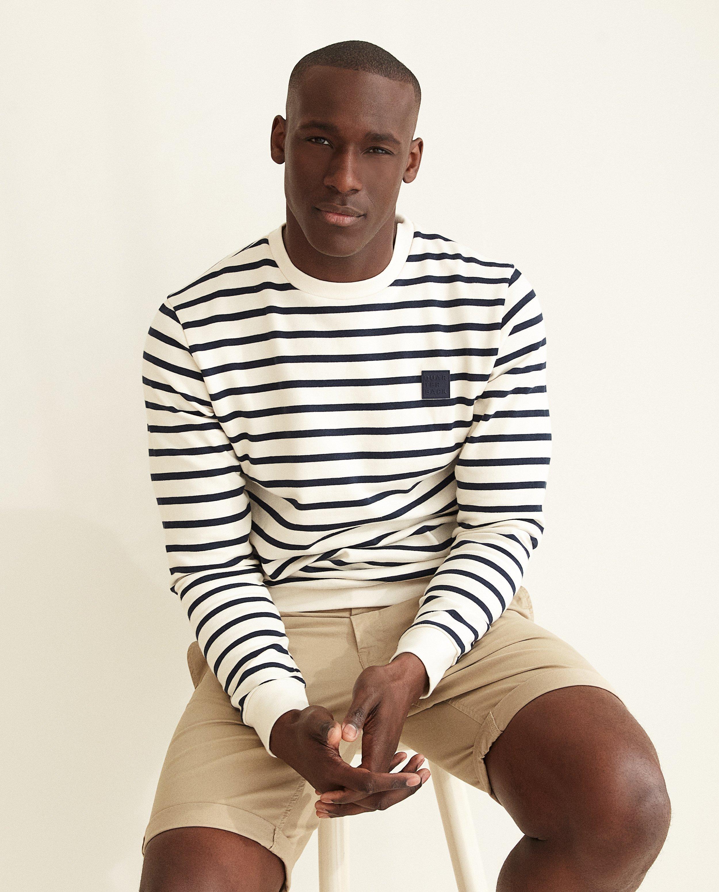 Sweater met patch - null - Quarterback