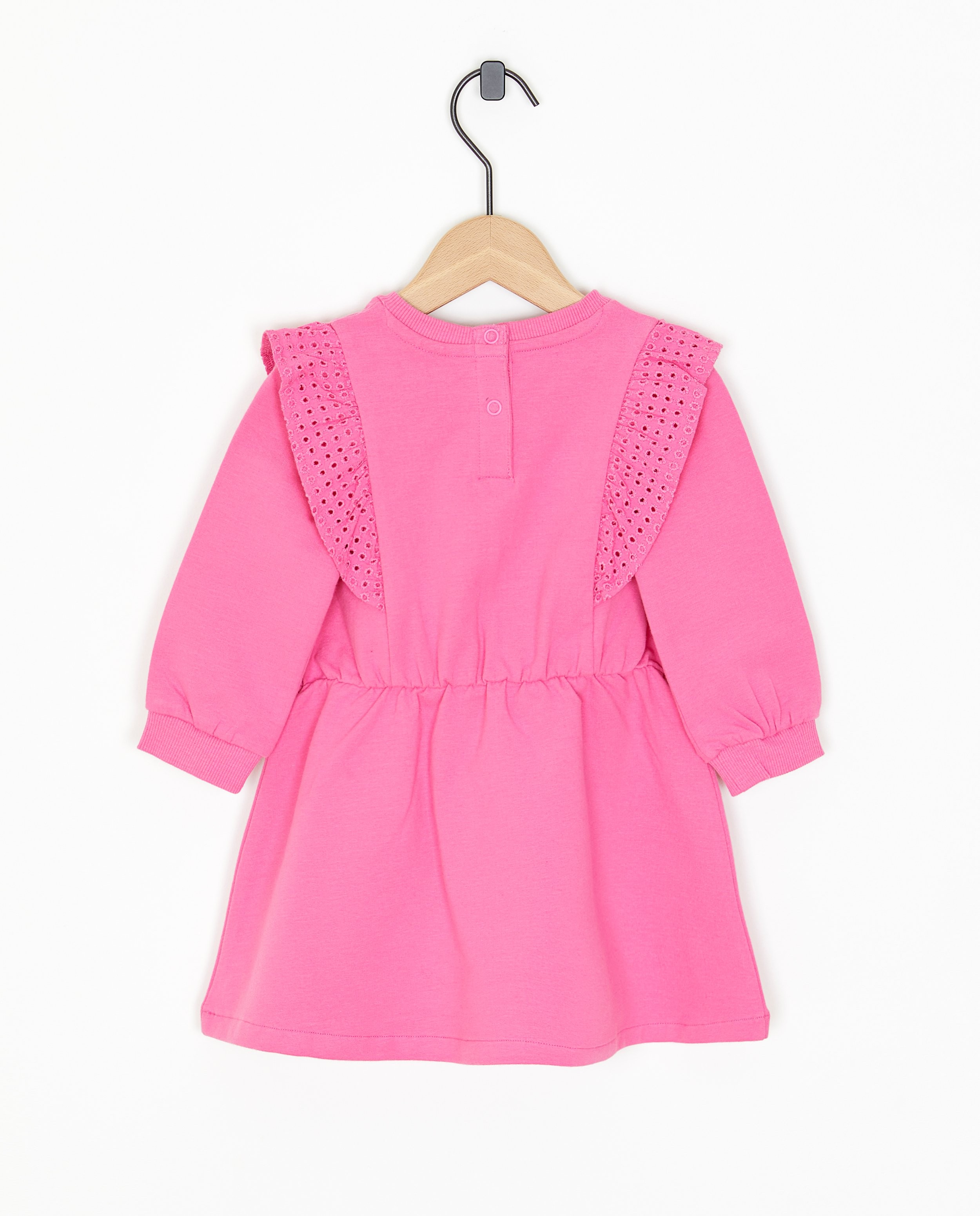 Kleedjes - Roze jurk met volants