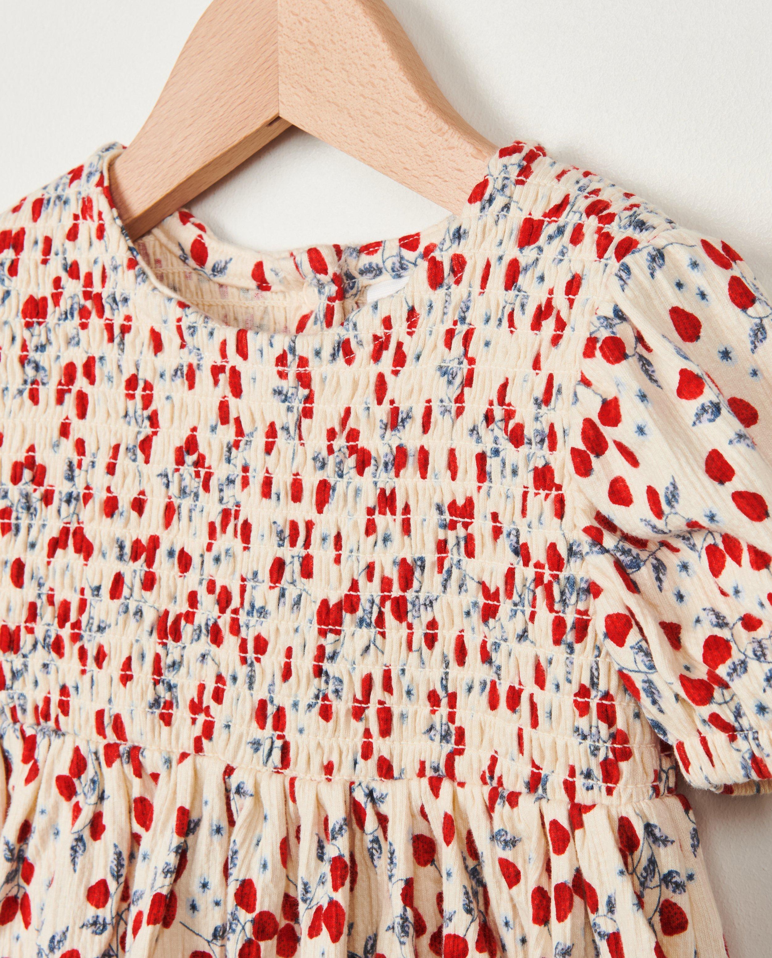 Robes - Robe à imprimé à fraises