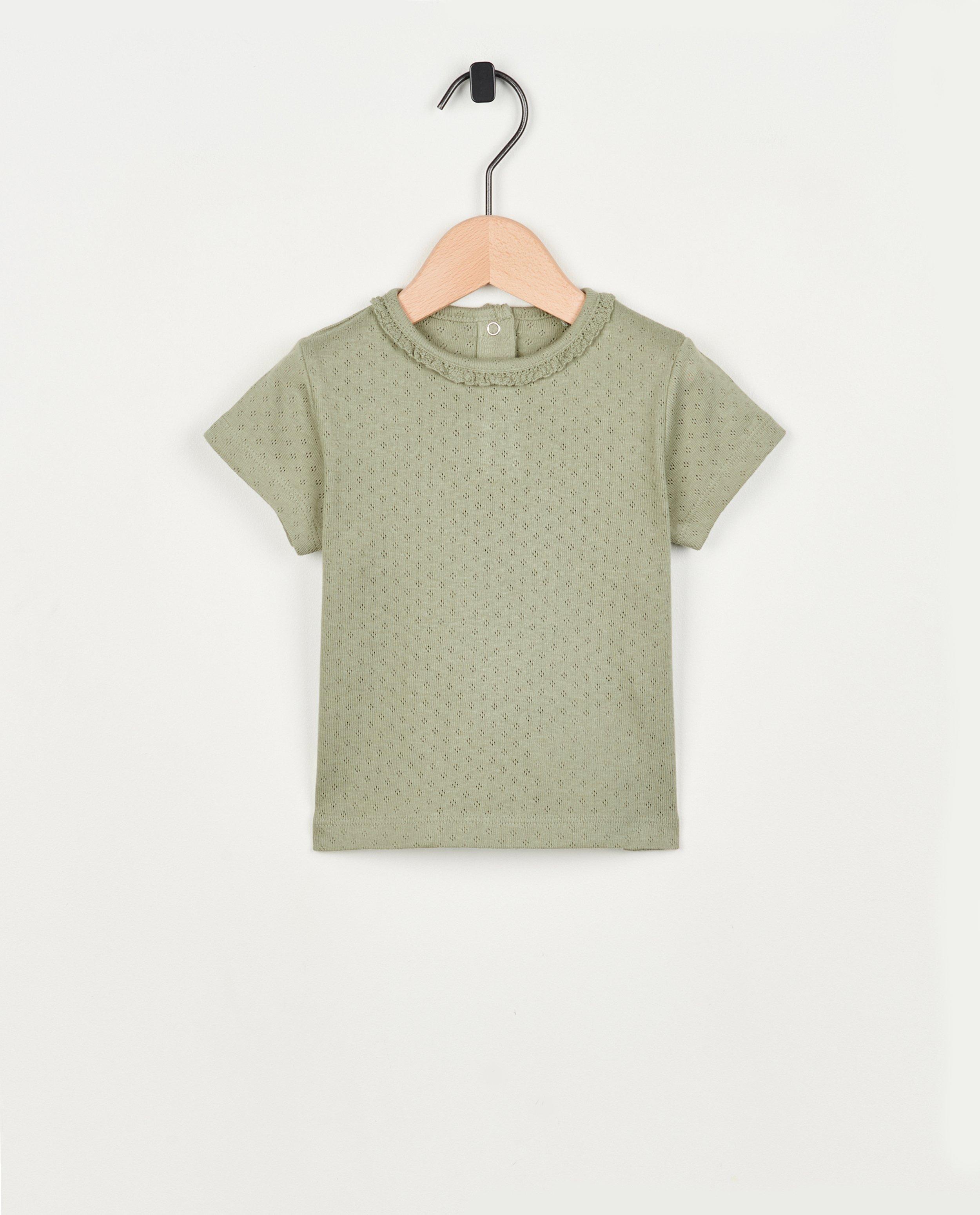 T-shirt met ajour - null - Cuddles and Smiles