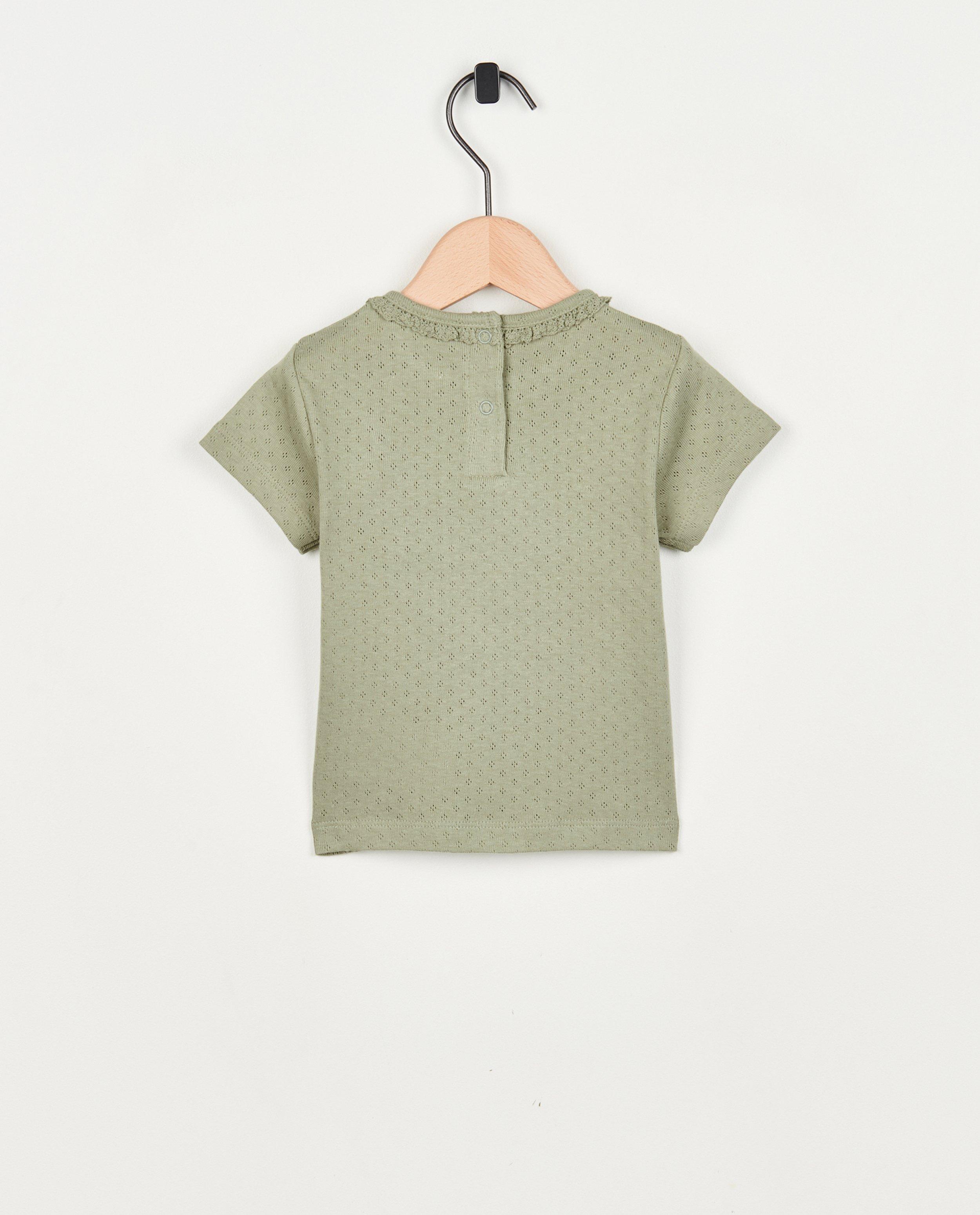 T-shirts - T-shirt met ajour