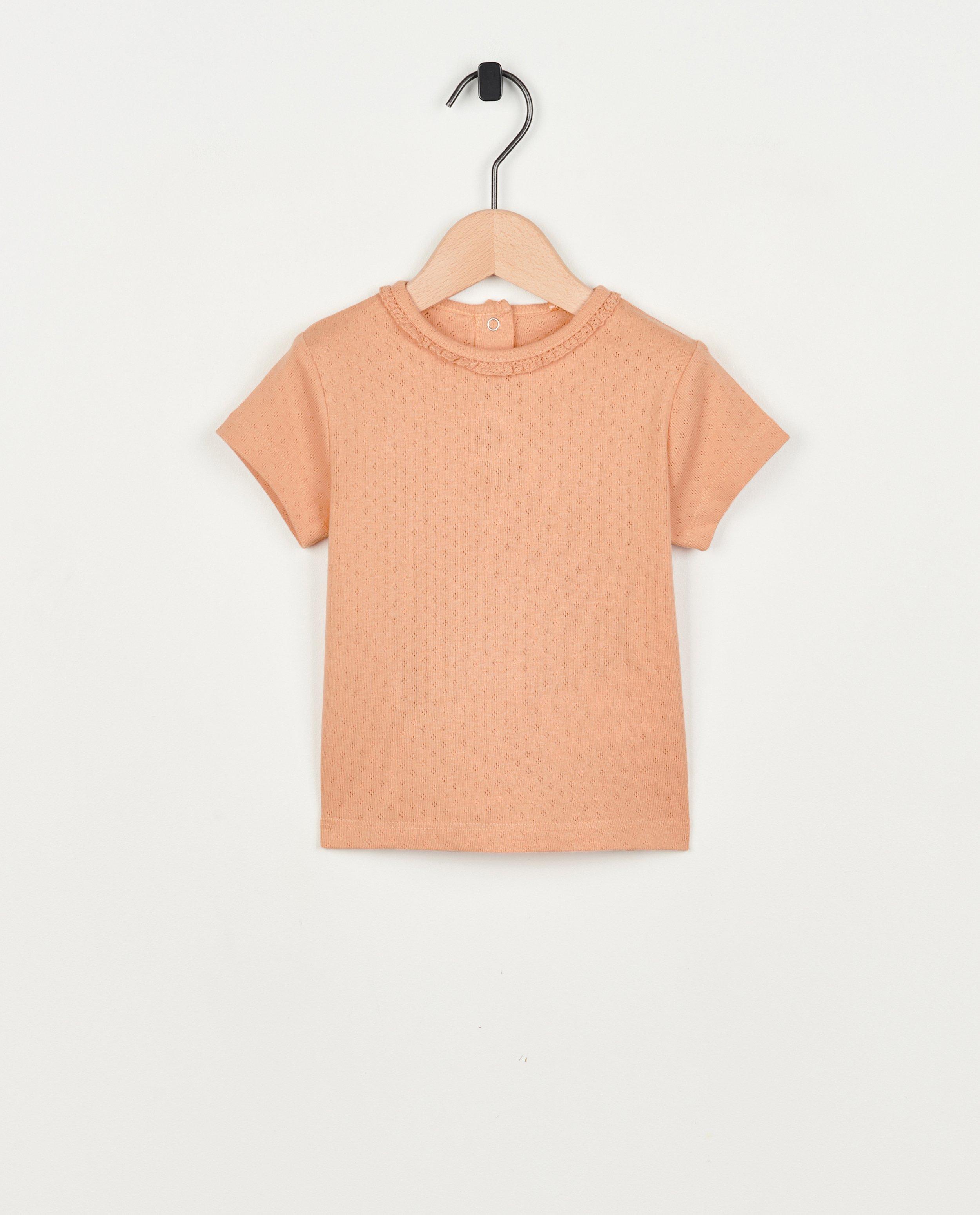 T-shirt met ajour - null - Cuddles and Smiles