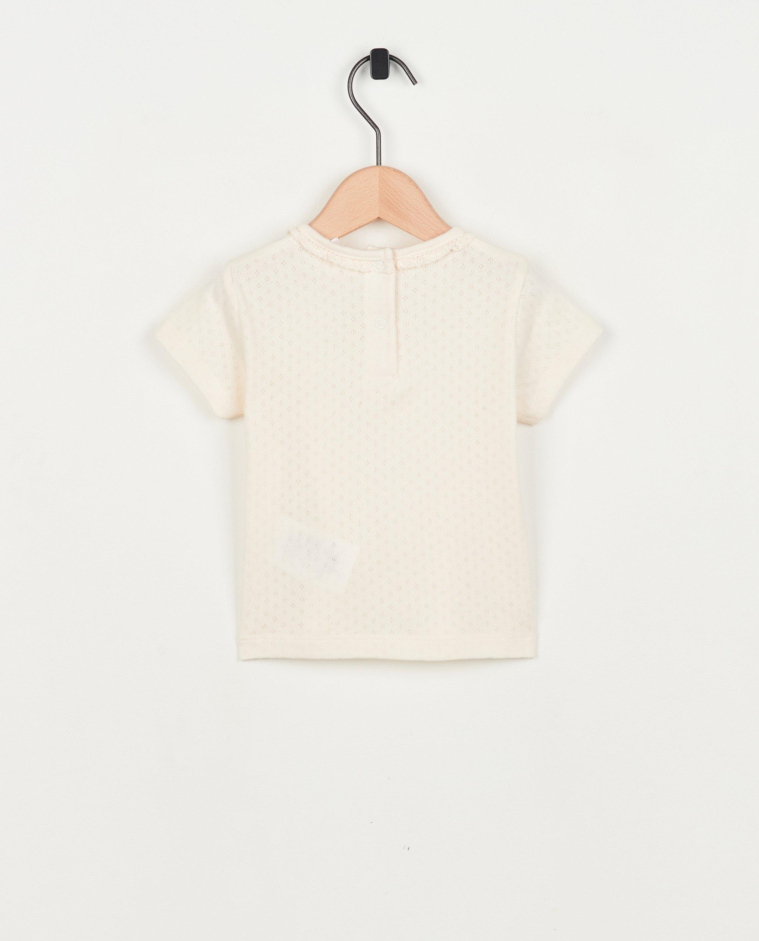 T-shirts - T-shirt met ajour