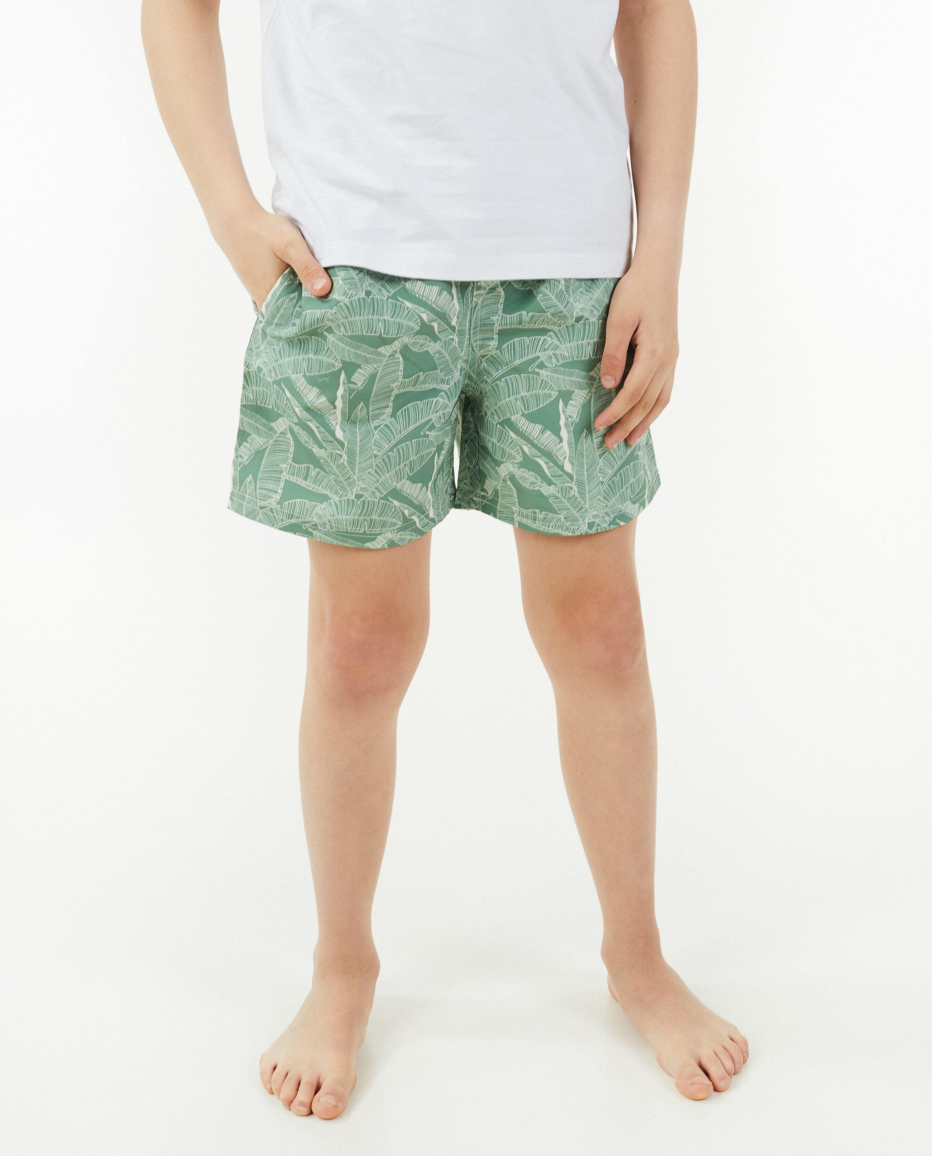 Maillots de bain - Short de bain vert, 7-14 ans