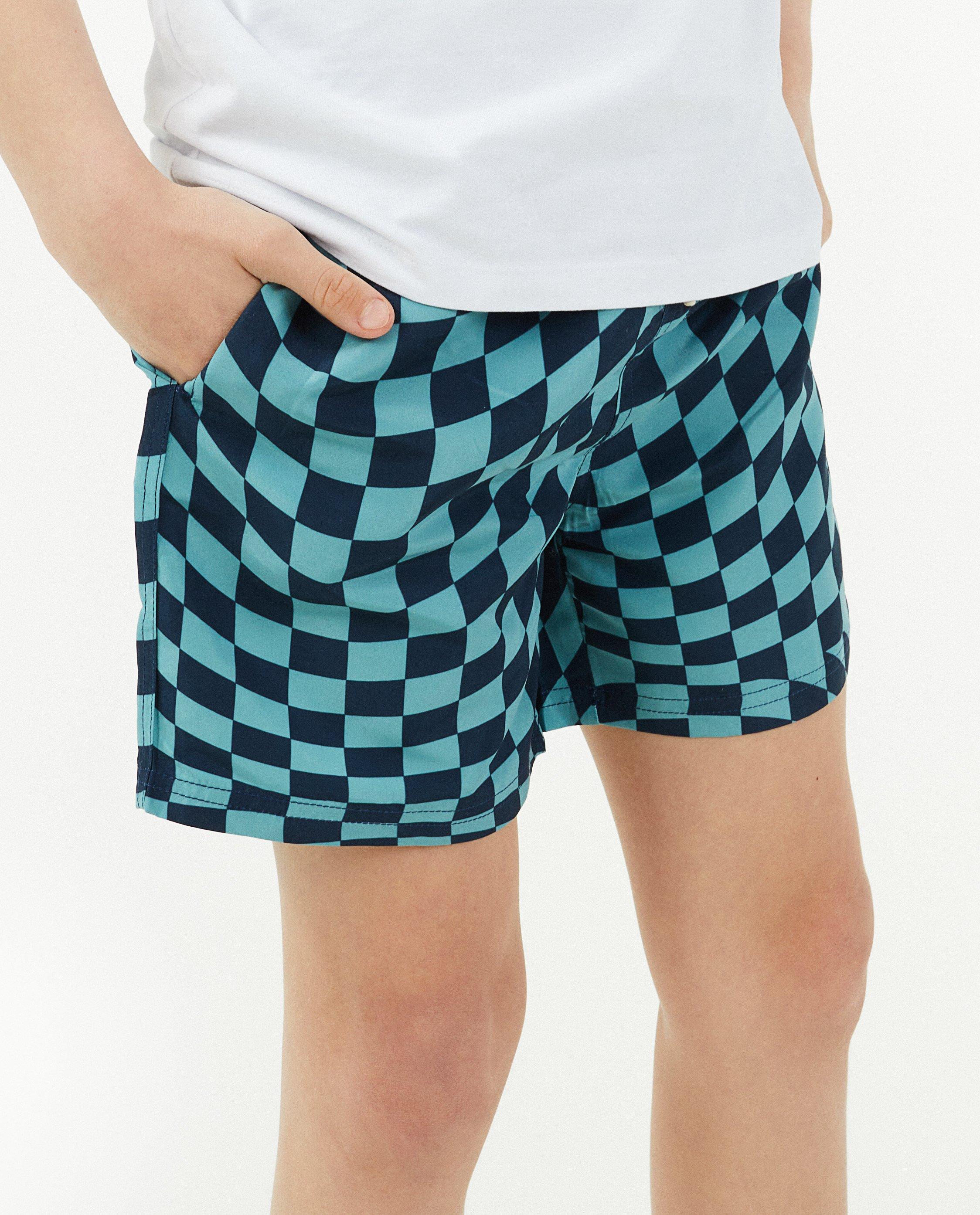 Zwemkleding - Zwemshort met ruiten