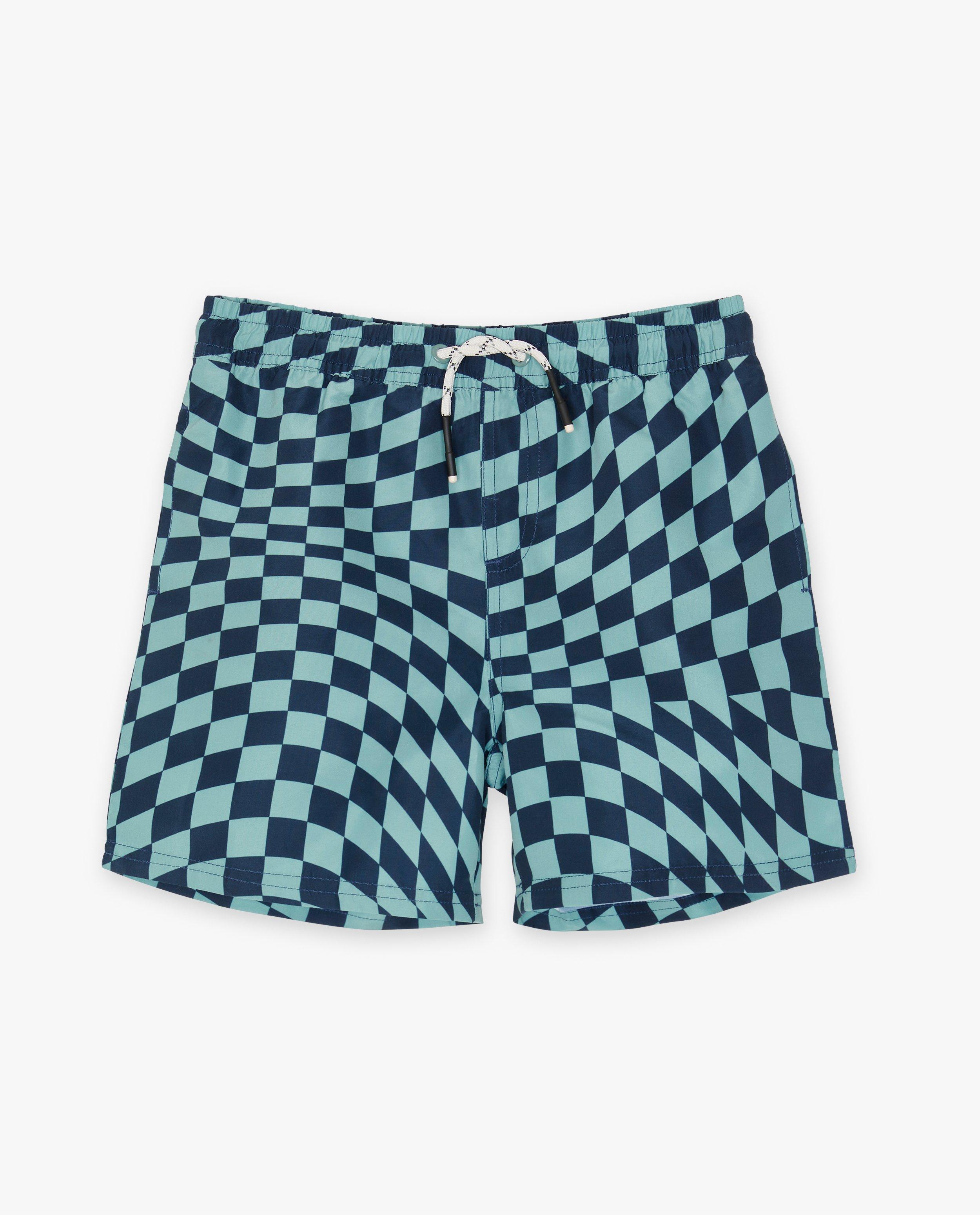 Zwemkleding - Zwemshort met ruiten