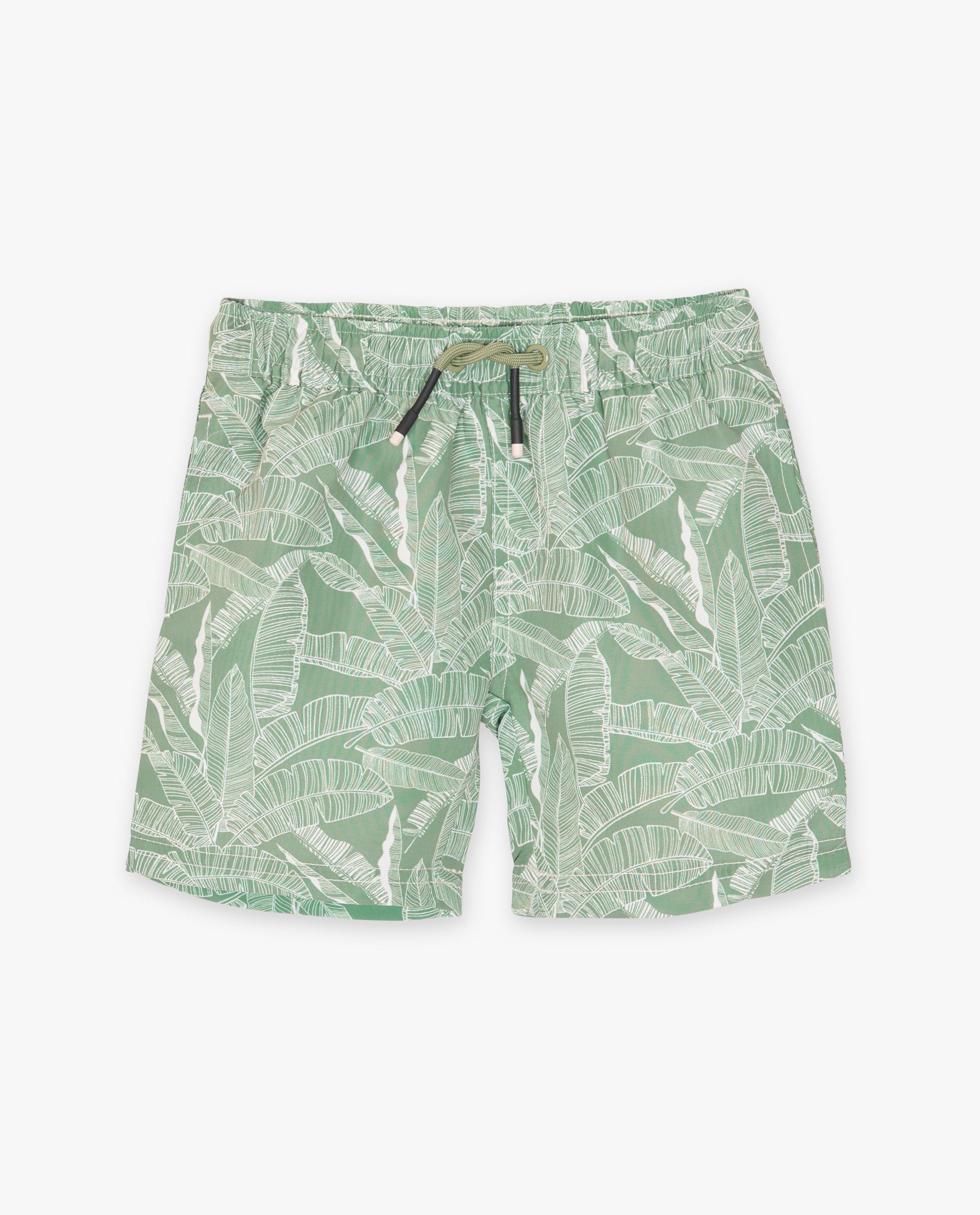 Short de bain vert à imprimé - null - Kidz Nation